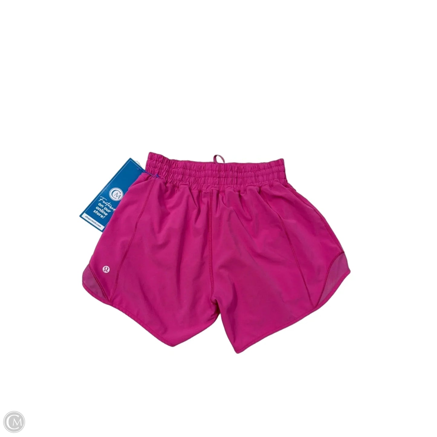 Athletic Shorts By Lululemon In Pink, Size: S
