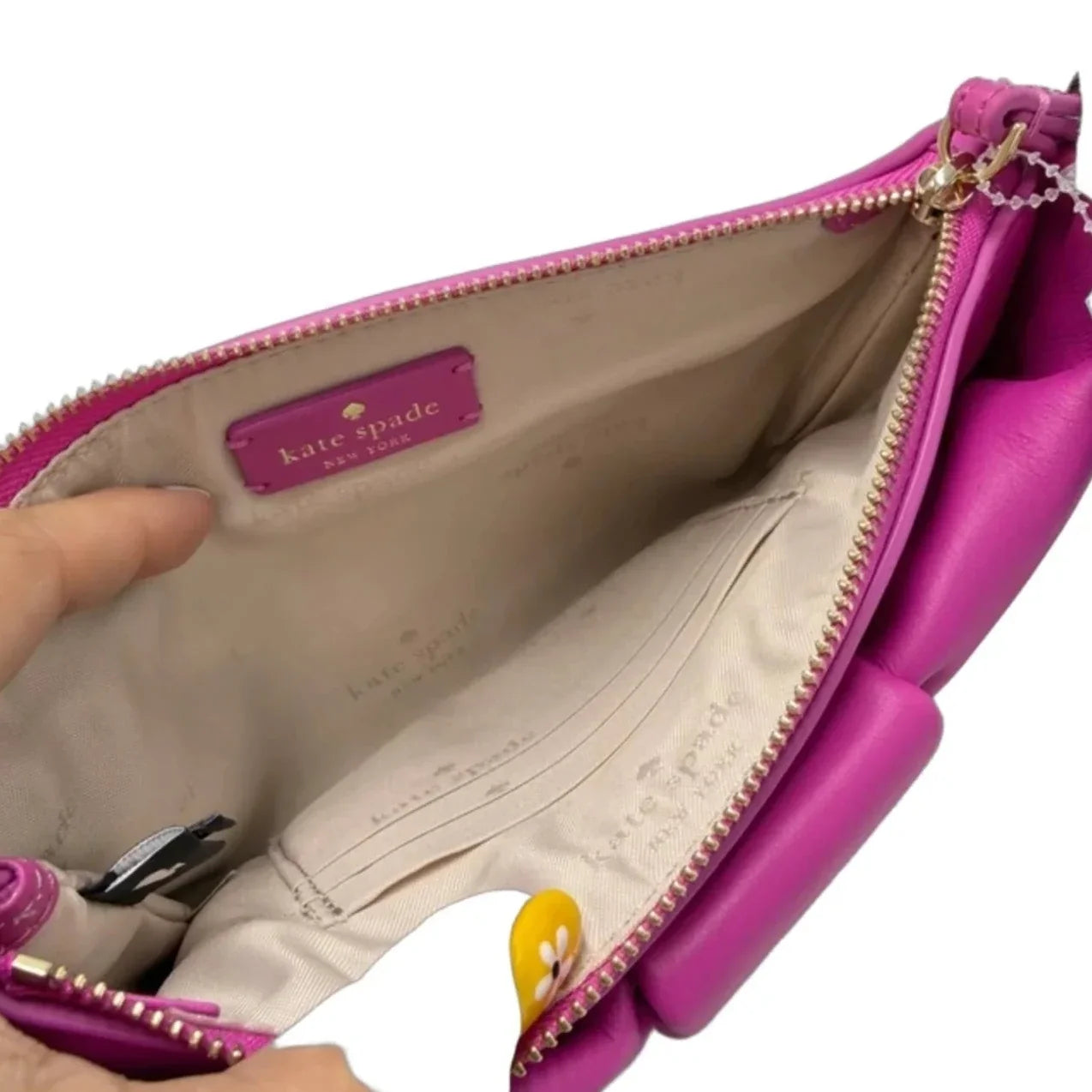 Like New! Kate Spade Millie Bow Designer Clutch / Wristlet