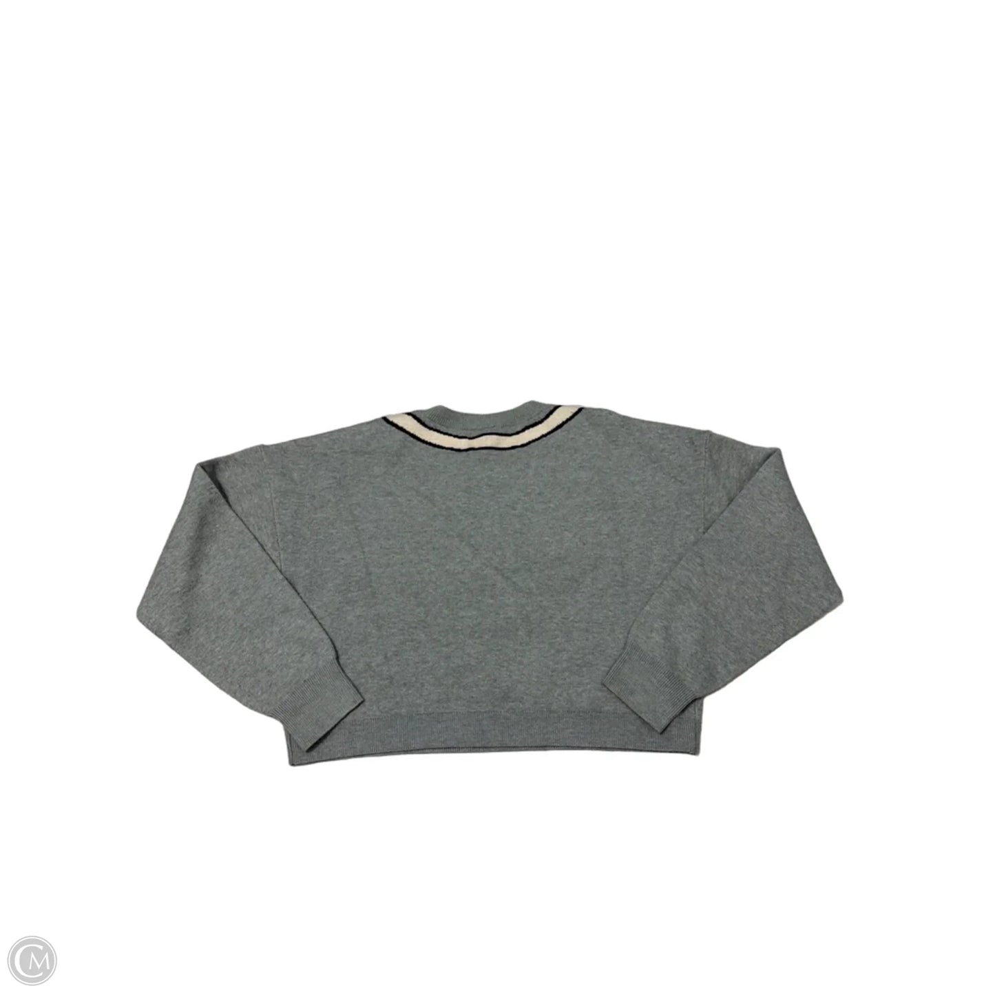 Sweater By Anthropologie In Grey, Size: Xs