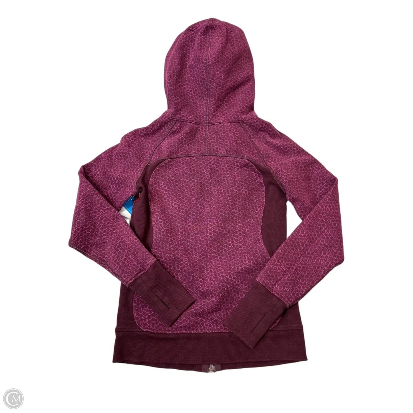 Athletic Jacket By Lululemon In Maroon, Size: 6