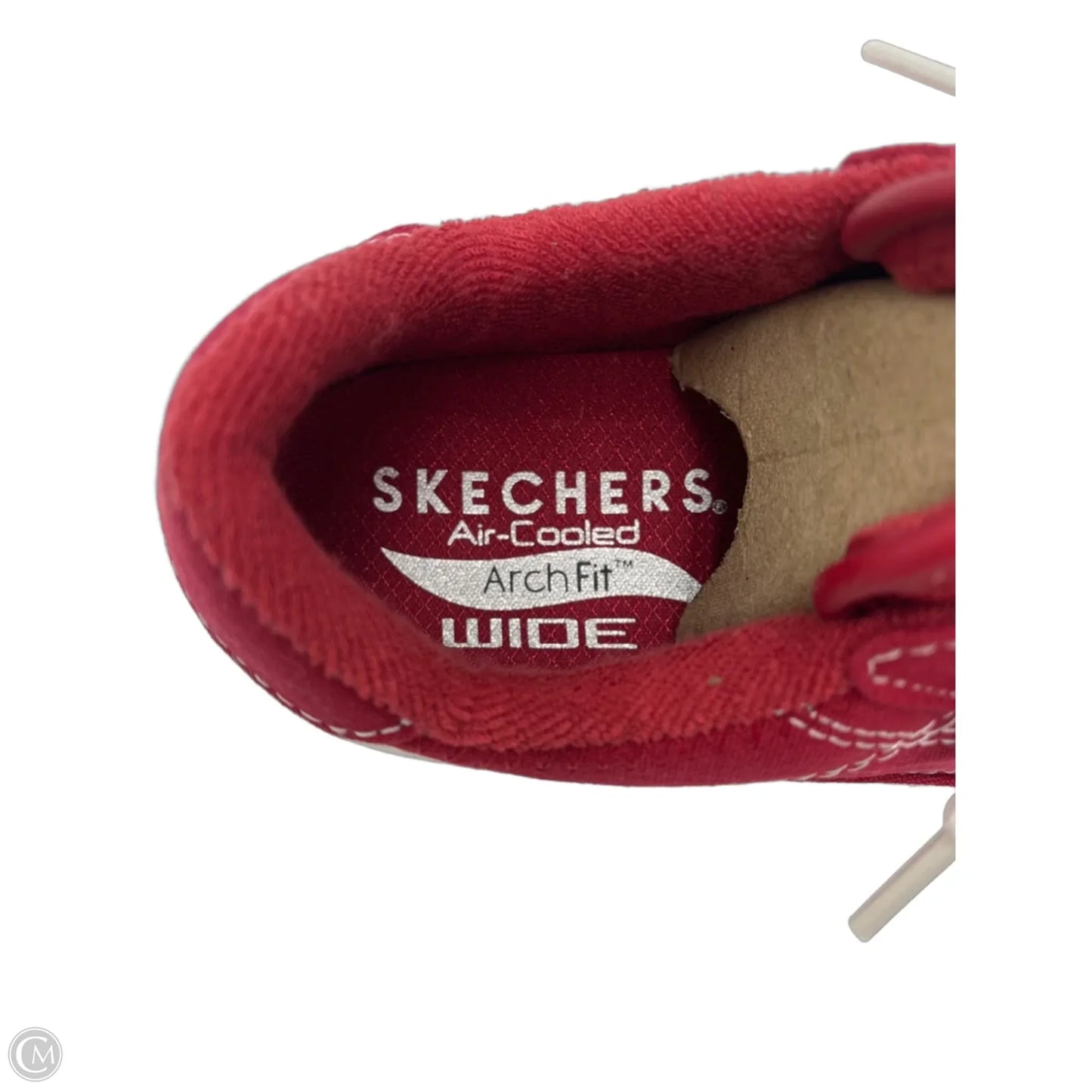 New! Shoes Sneakers By Skechers In Red & White, Size: 6.5