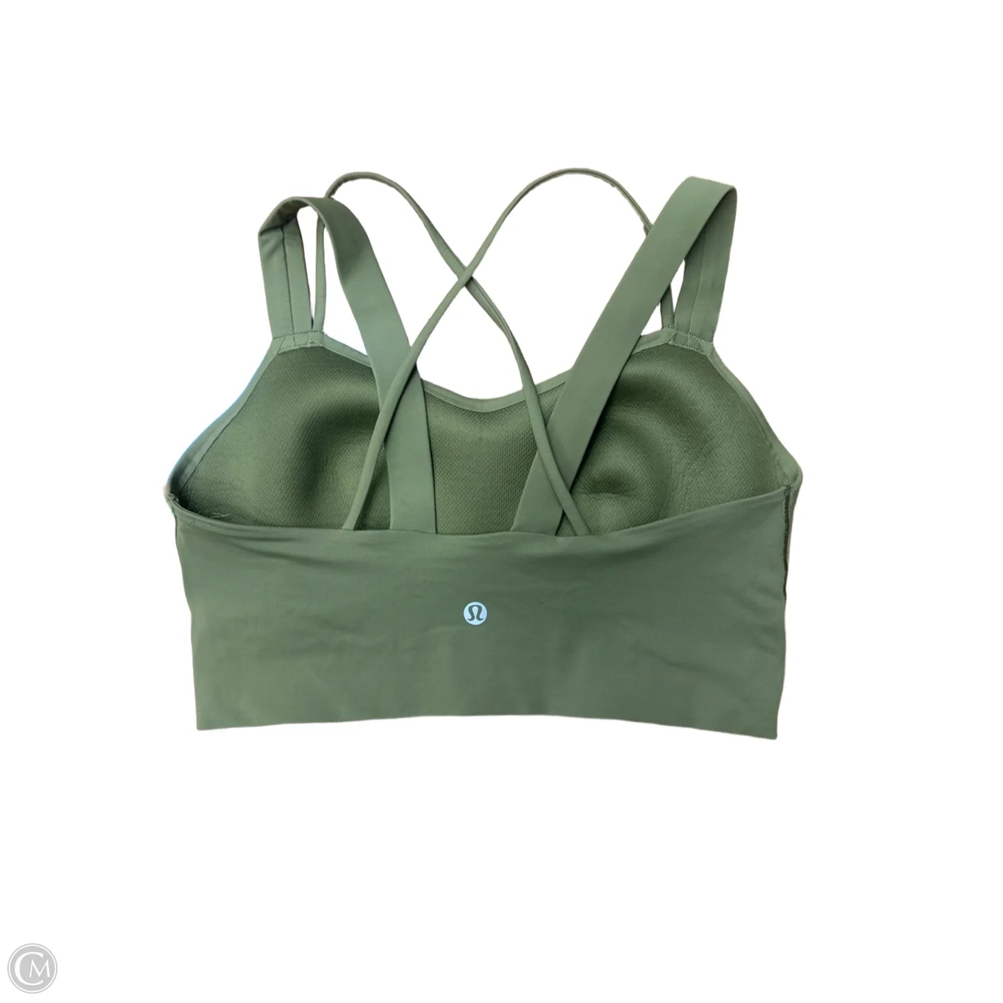 Athletic Bra By Lululemon In Green, Size: M