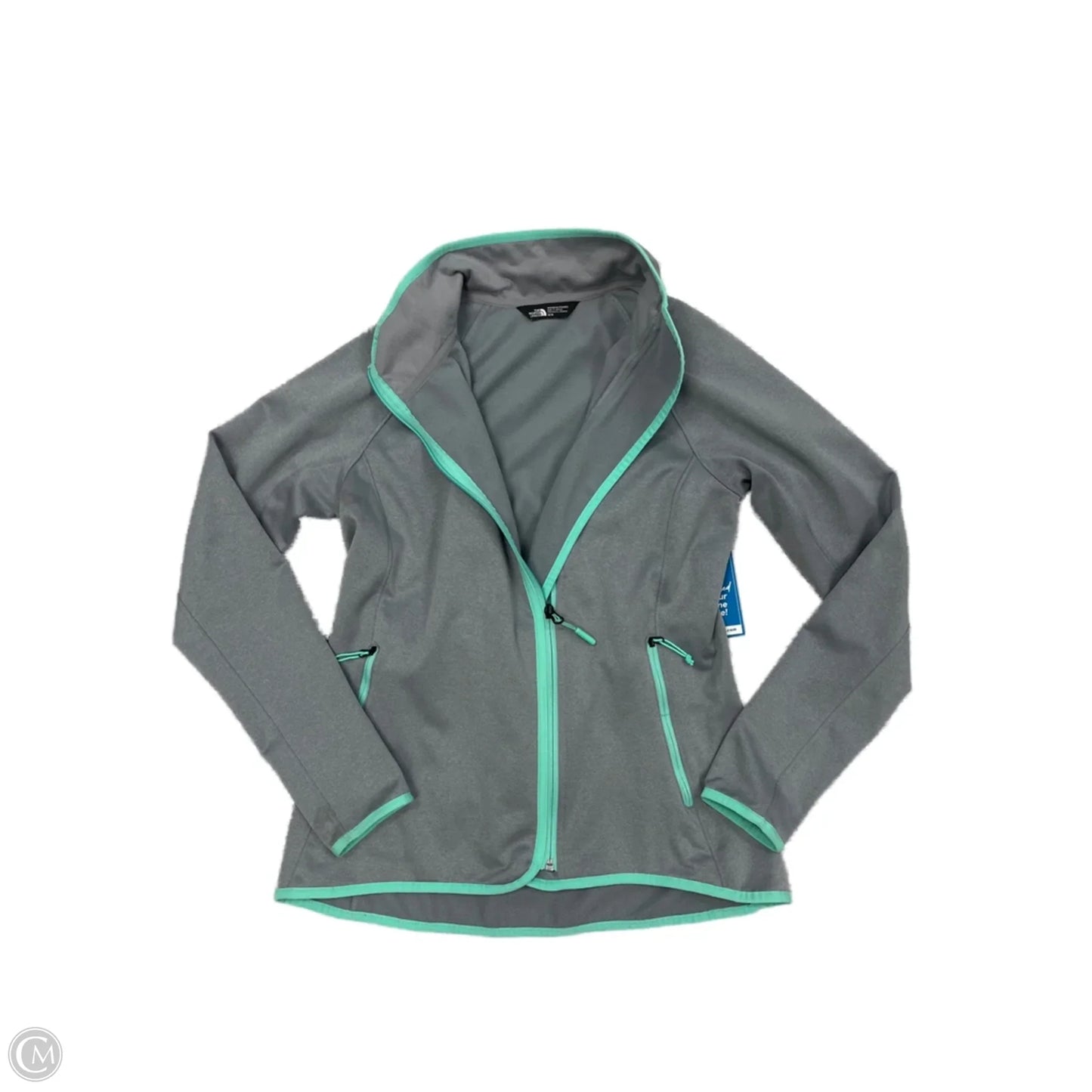 Athletic Jacket By The North Face In Grey, Size: M