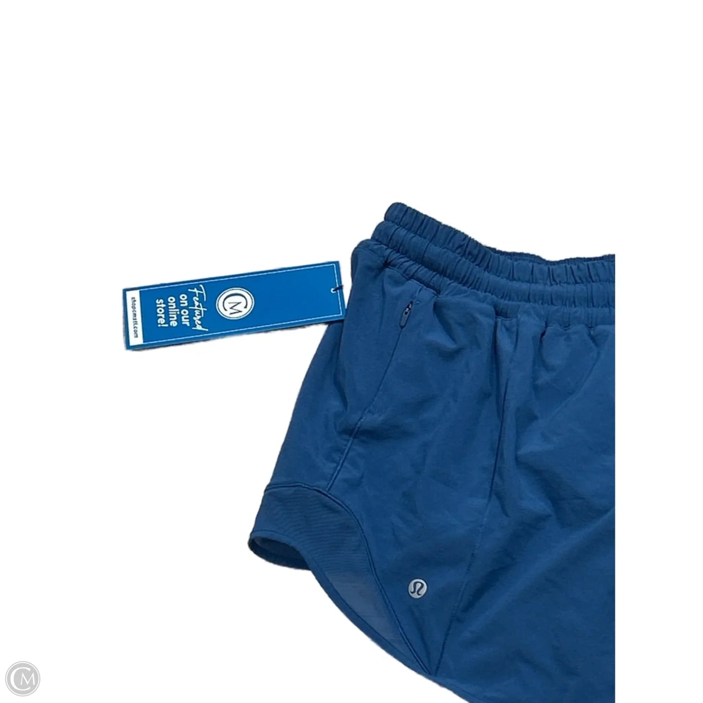 Athletic Shorts By Lululemon In Blue, Size: L