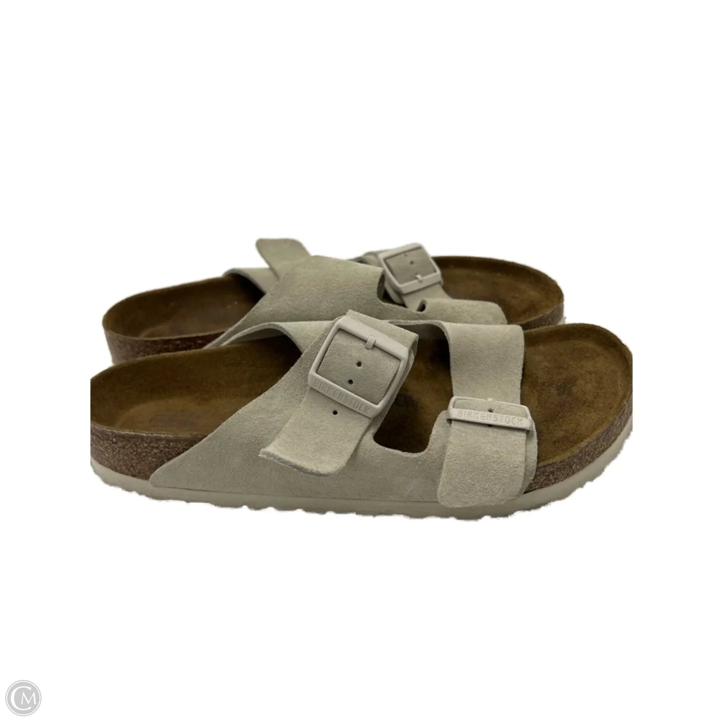 Shoes Designer By Birkenstock In Grey, Size: 9