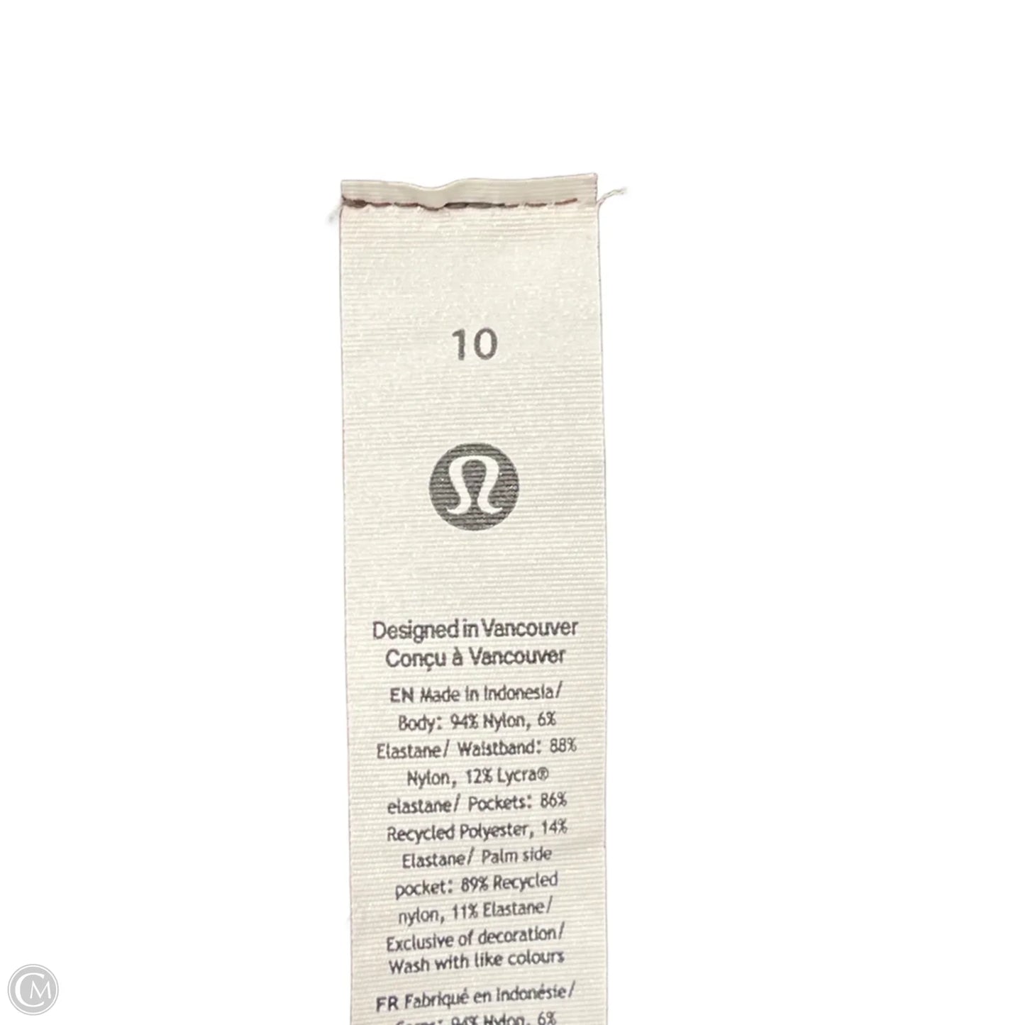 Athletic Pants By Lululemon In Brown, Size: M