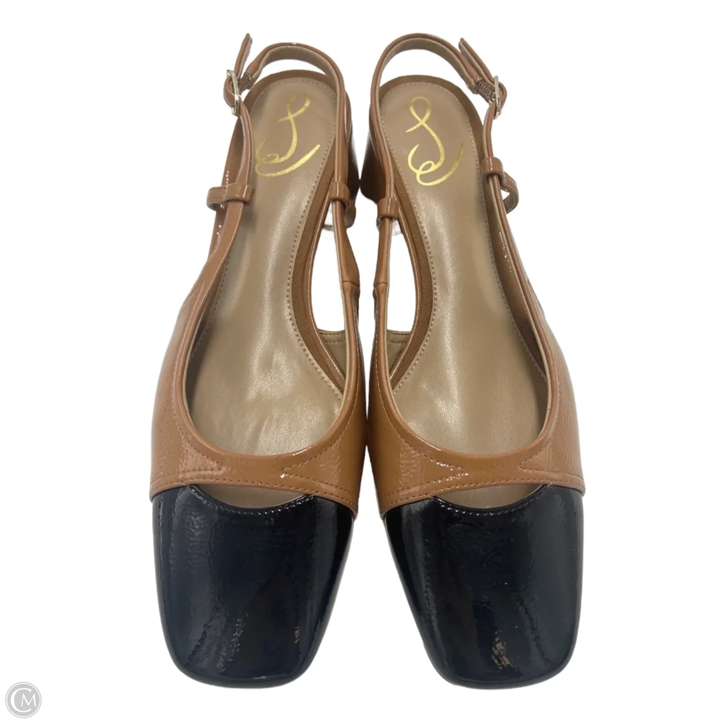 Shoes Heels Block By Sam Edelman In Black & Brown, Size: 8