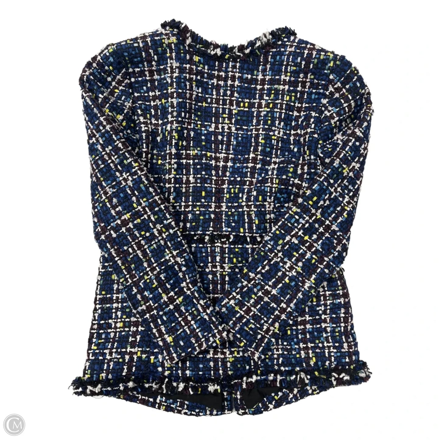 Blazer By Halogen In Blue & Green, Size: Xsp