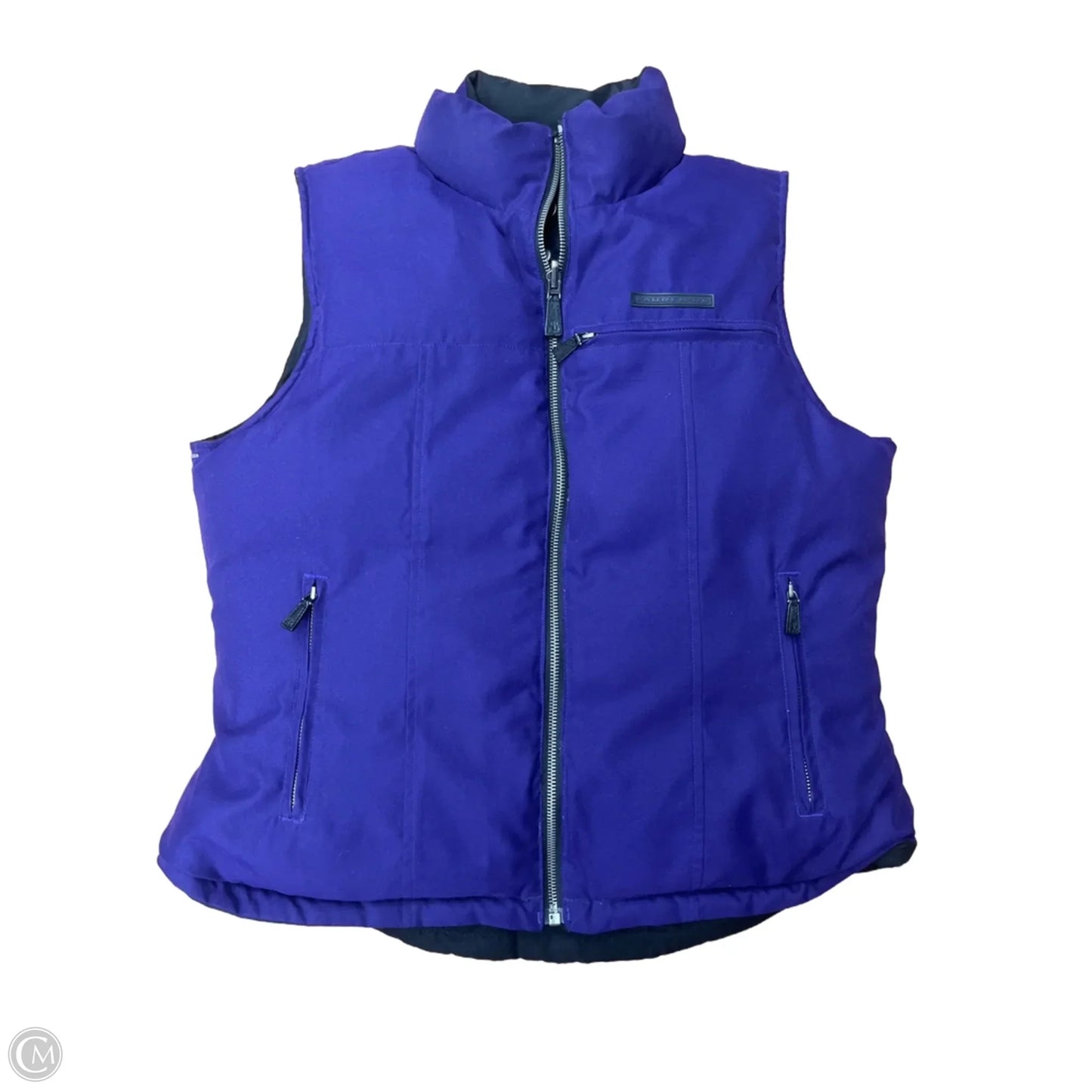 Vest Puffer & Quilted By Ralph Lauren In Black, Size: M