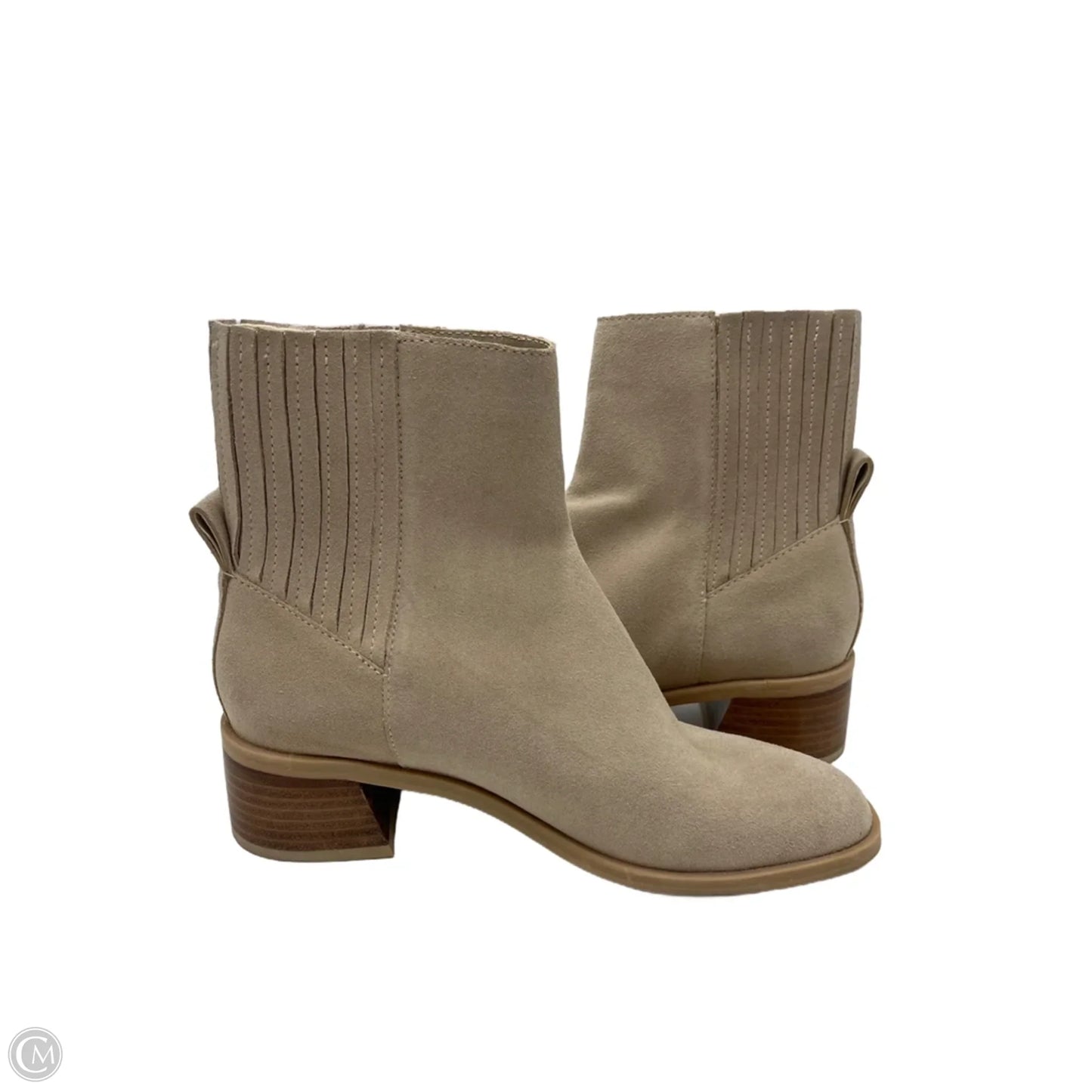 Boots Ankle Heels By Dolce Vita In Beige, Size: 8