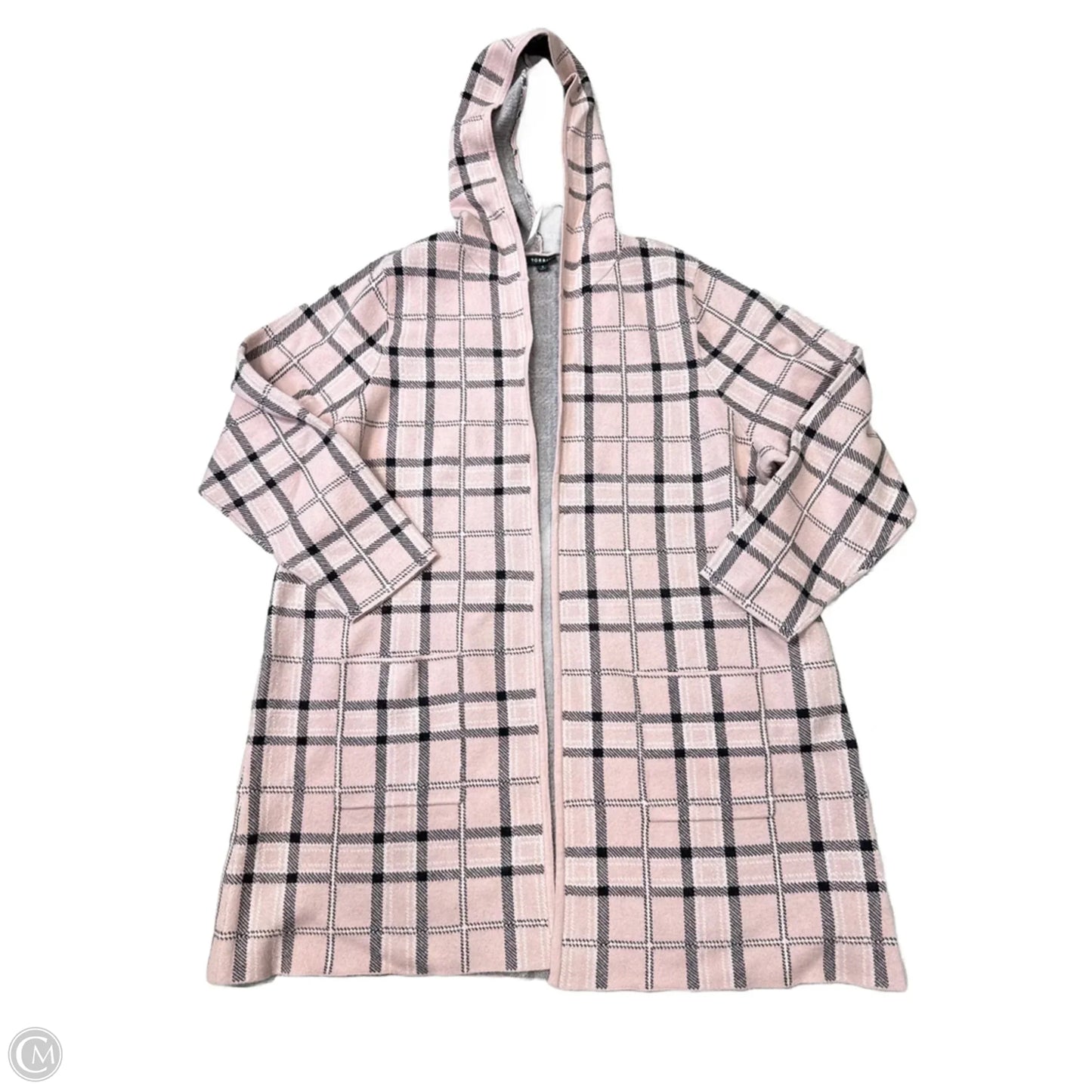 Sweater Cardigan By Torrid In Pink, Size: 3x