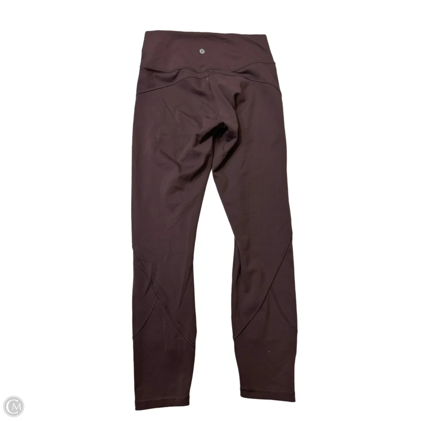 Athletic Leggings By Lululemon In Brown, Size: M