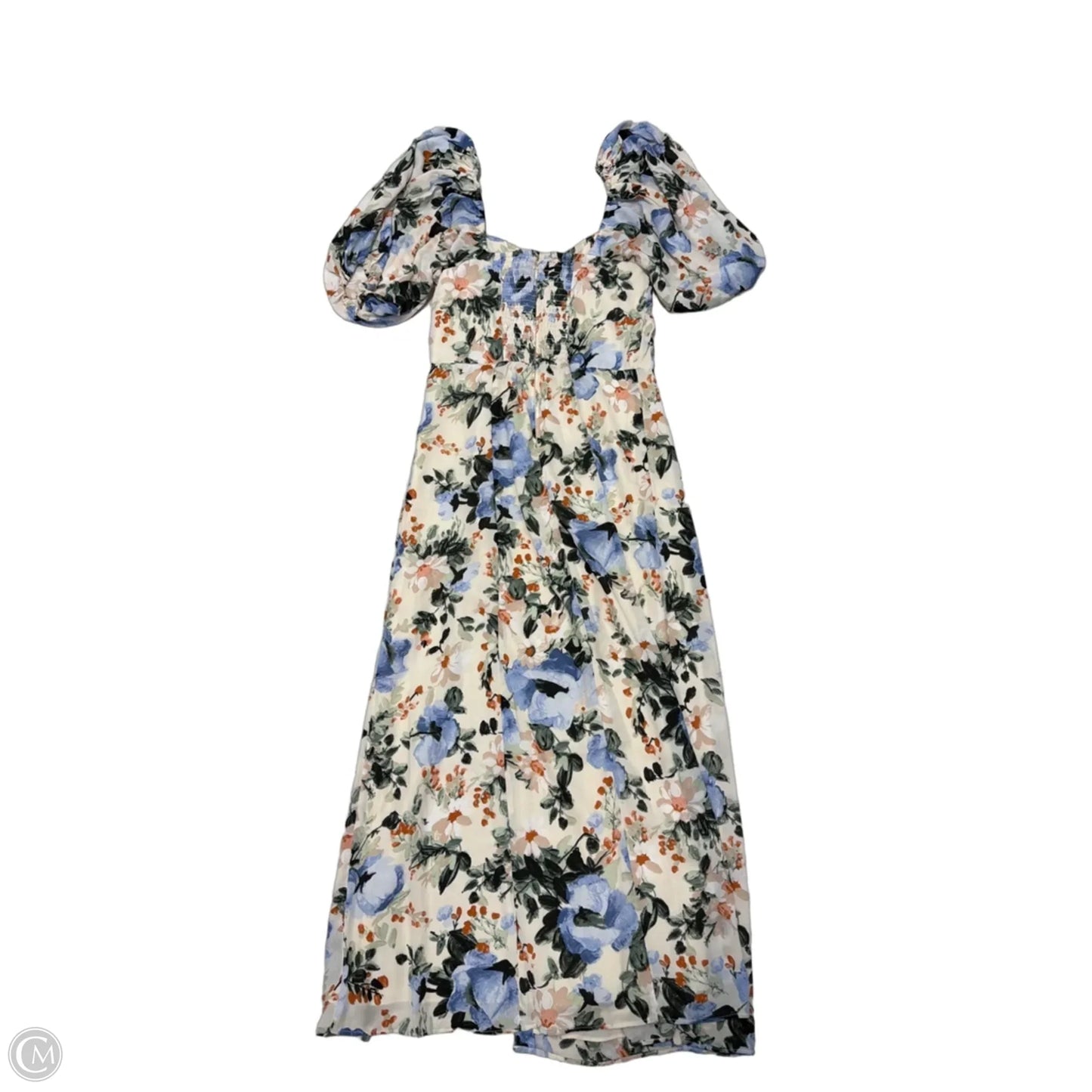 Dress Casual Maxi By Abercrombie And Fitch In Floral Print, Size: S