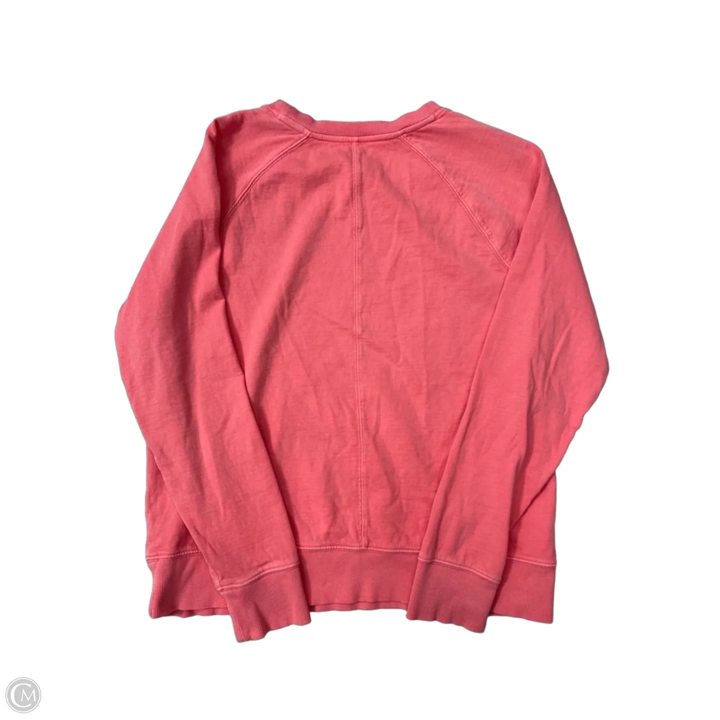 Athletic Top Long Sleeve Crewneck By Athleta In Coral, Size: S