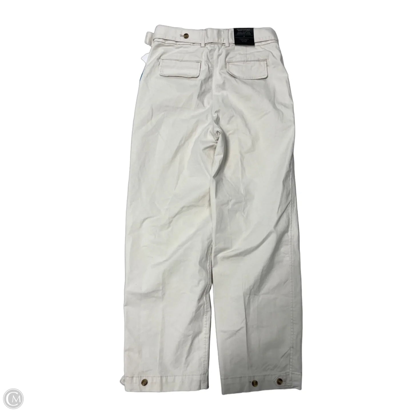 New! Pants Wide Leg By Banana Republic In Cream, Size: 4
