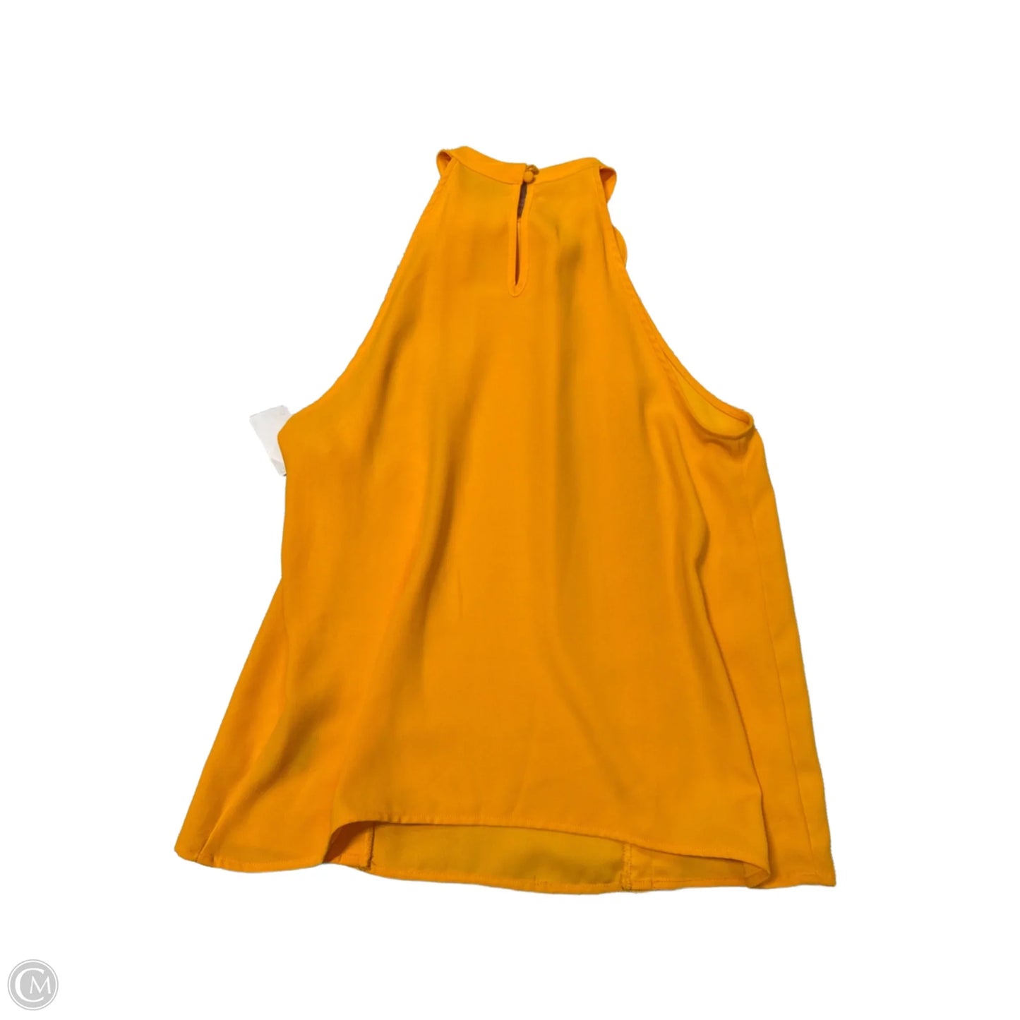 Top Sleeveless By Target In Yellow, Size: M