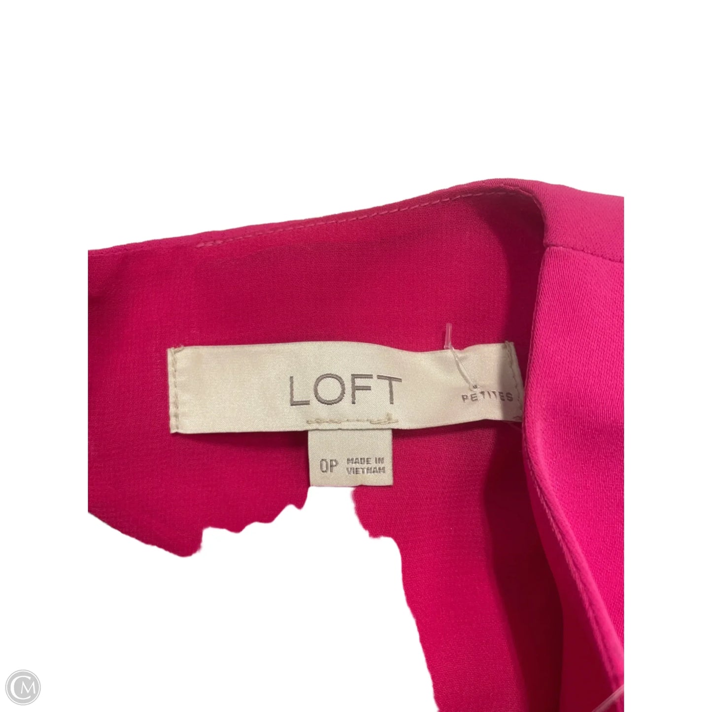 Dress Casual Short By Loft In Pink, Size: 0