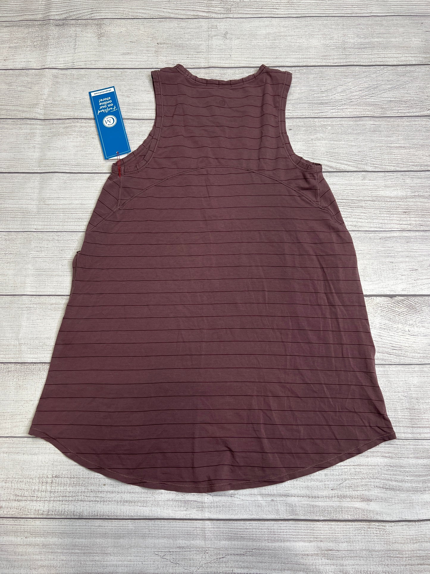 Athletic Tank Top By Lululemon Size: 4