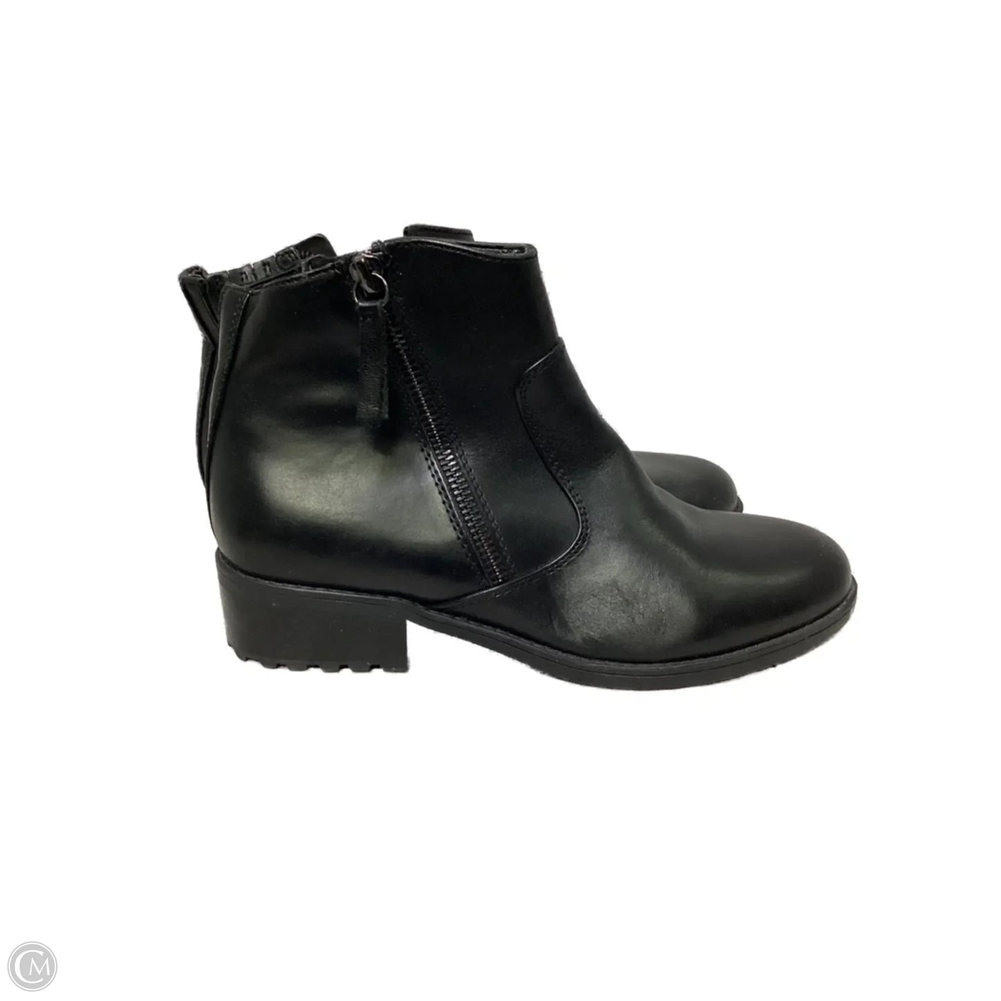 Boots Ankle Flats By Easy Spirit In Black, Size: 6
