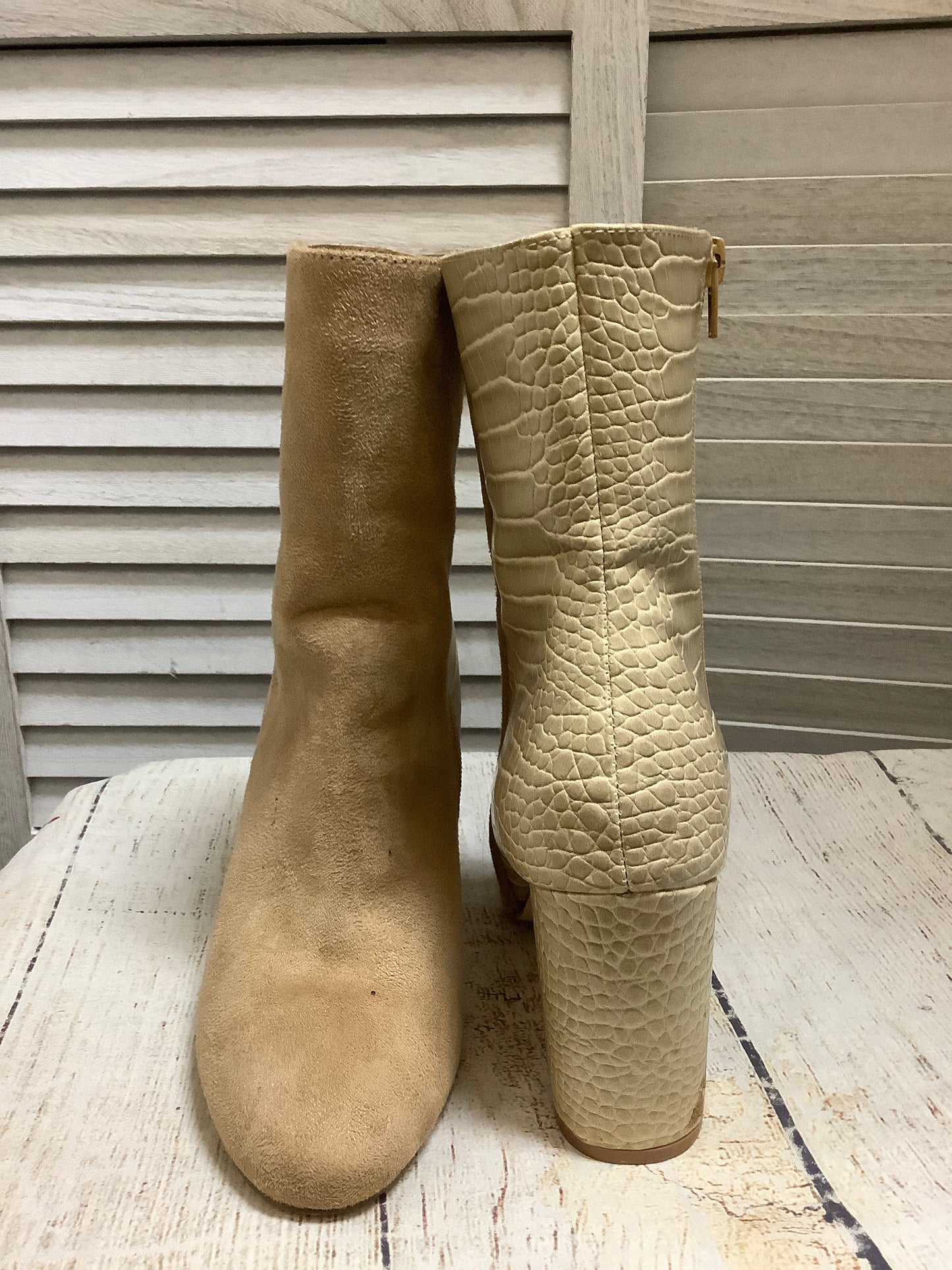 Boots Ankle Heels By Chinese Laundry Size: 8.5