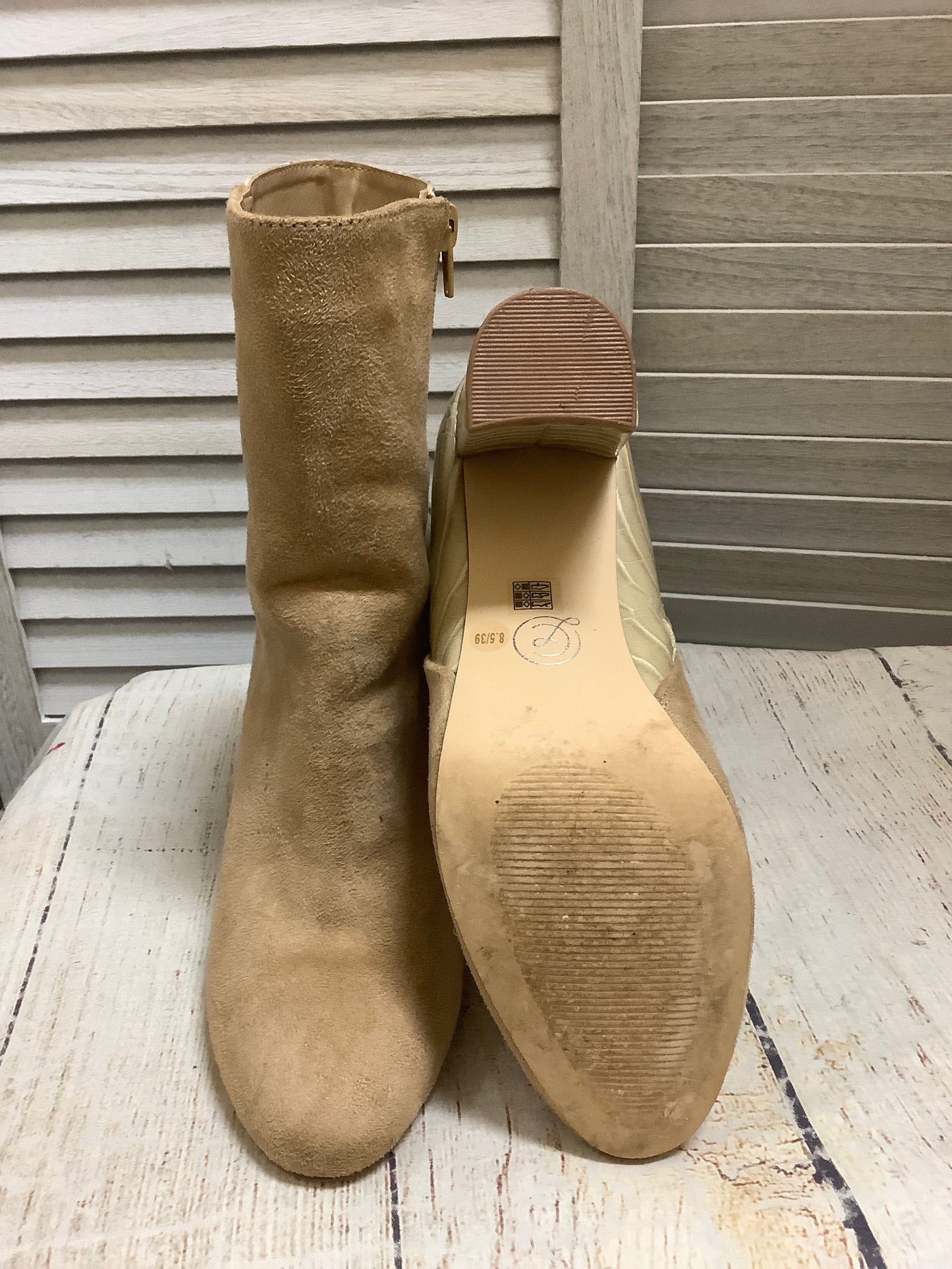 Boots Ankle Heels By Chinese Laundry Size: 8.5