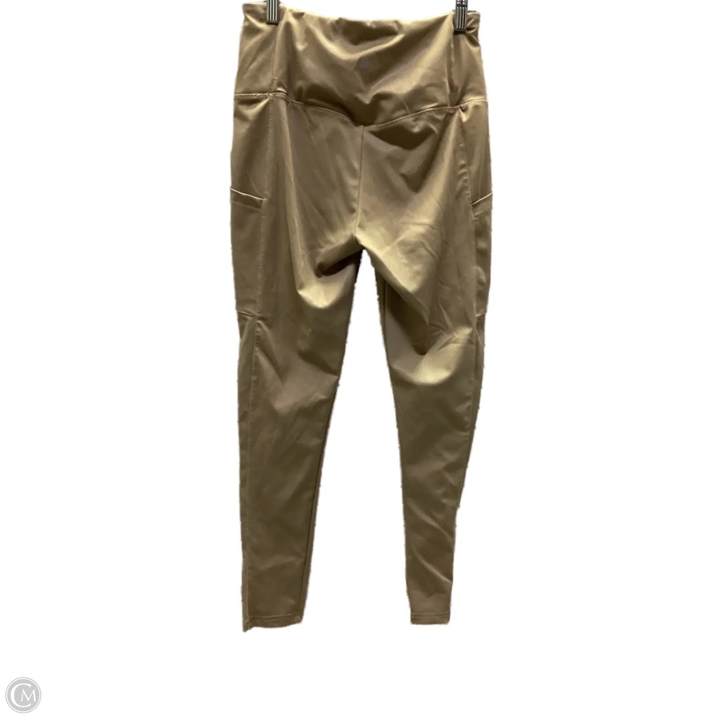 Athletic Leggings By Clothes Mentor In Tan, Size: L