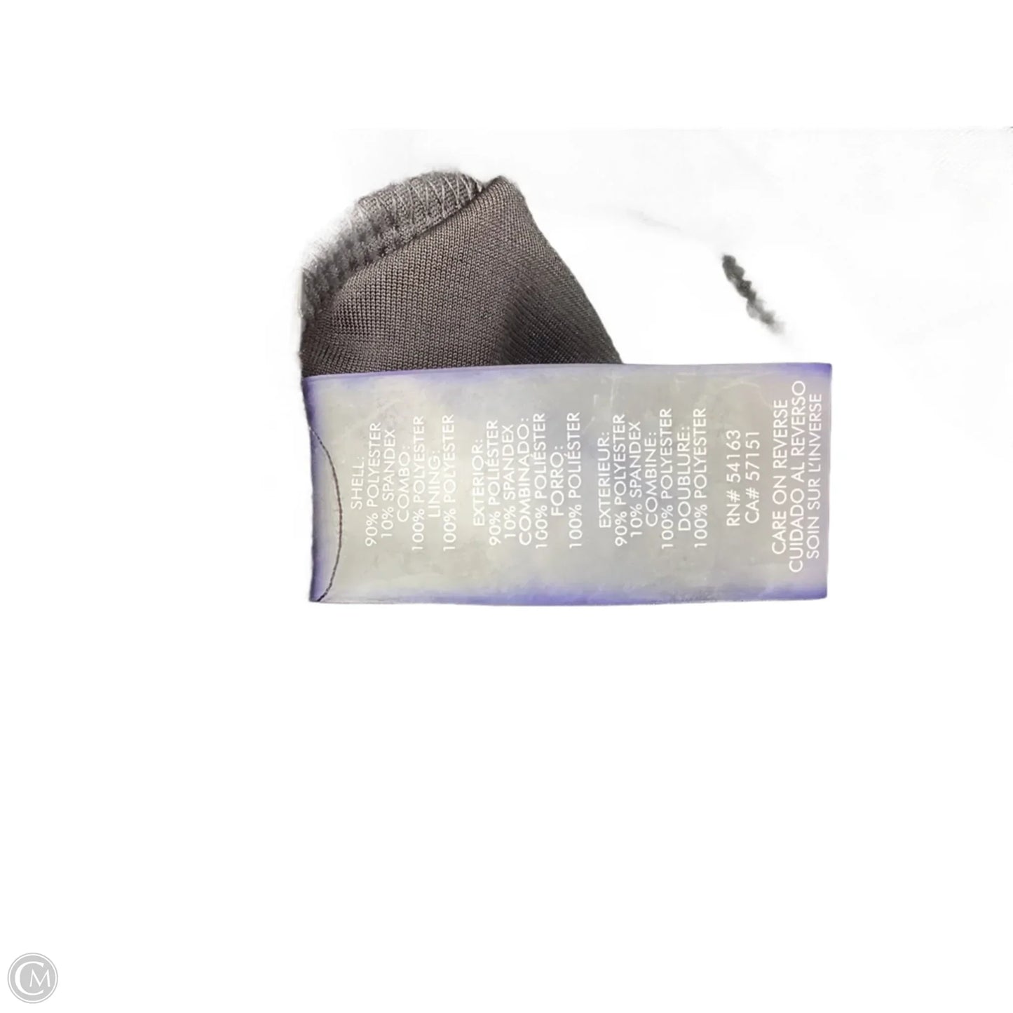 Dress Party Short By Calvin Klein In Black, Size: 2p