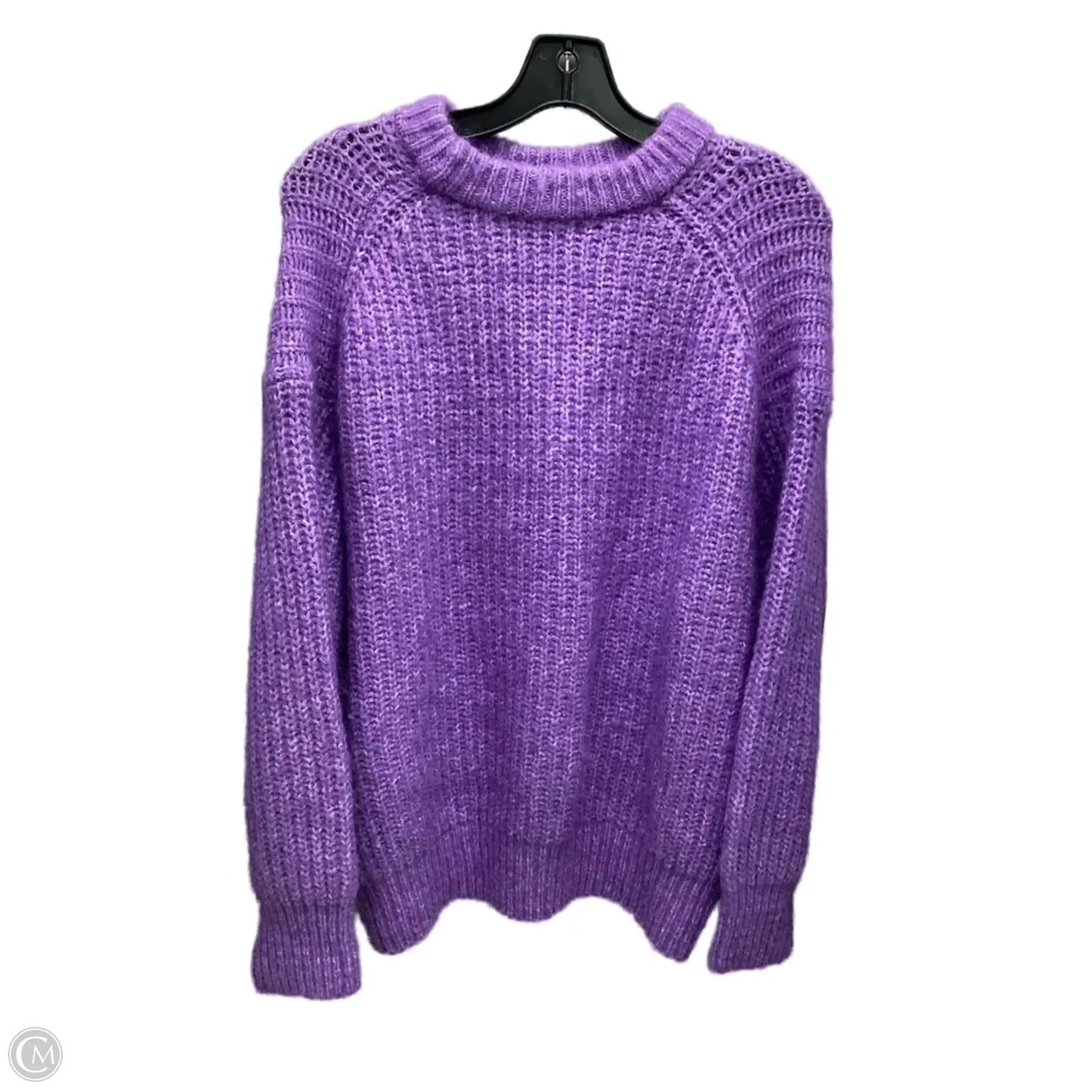 Sweater By Zara In Purple, Size: L