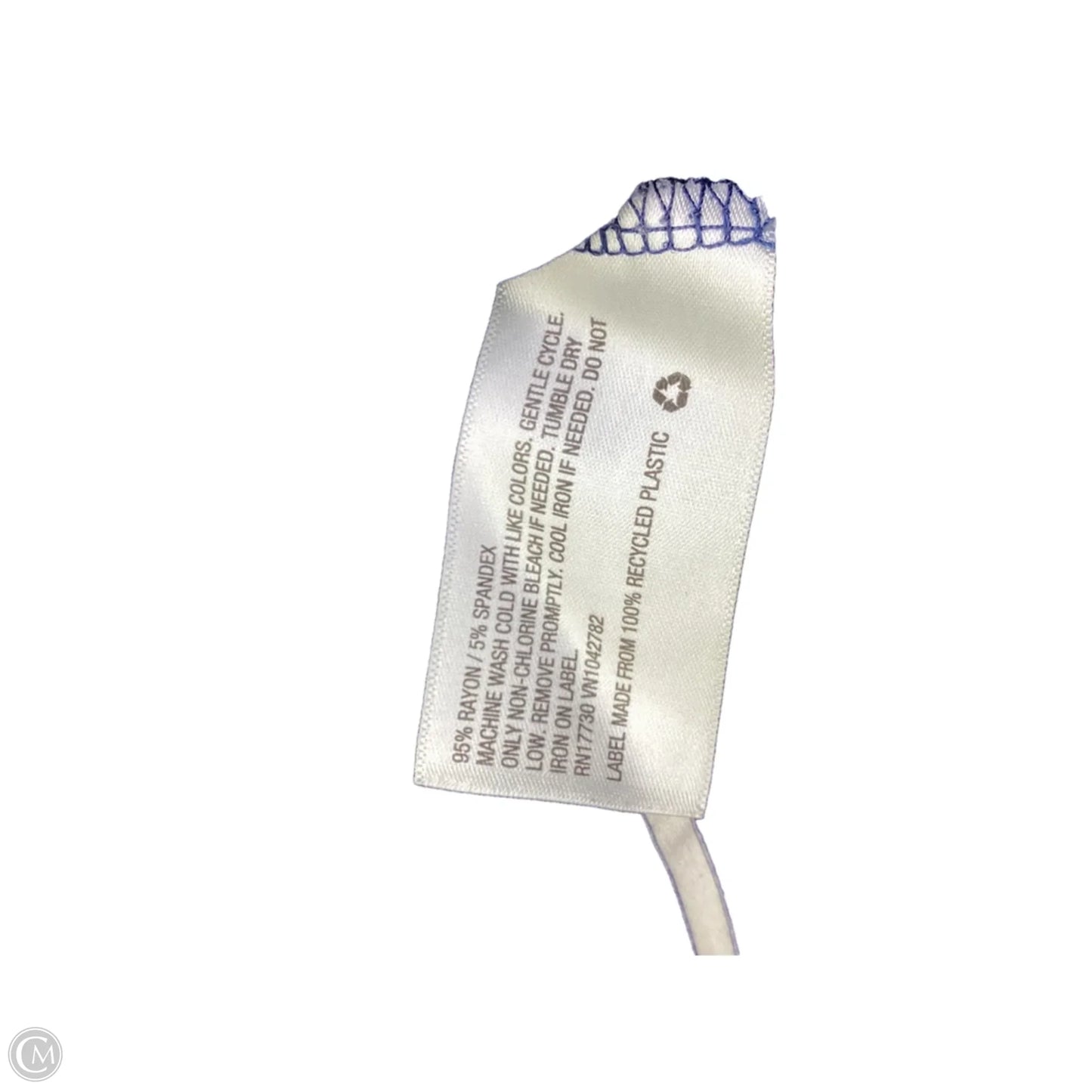 Top Long Sleeve By Ava & Viv In Striped Pattern, Size: 3x