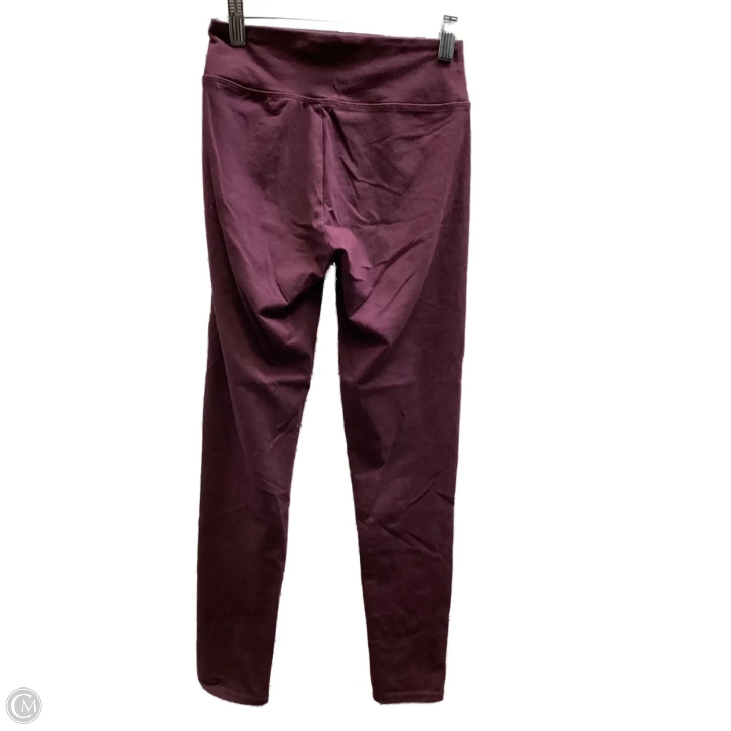 Athletic Leggings By Aerie In Maroon, Size: S