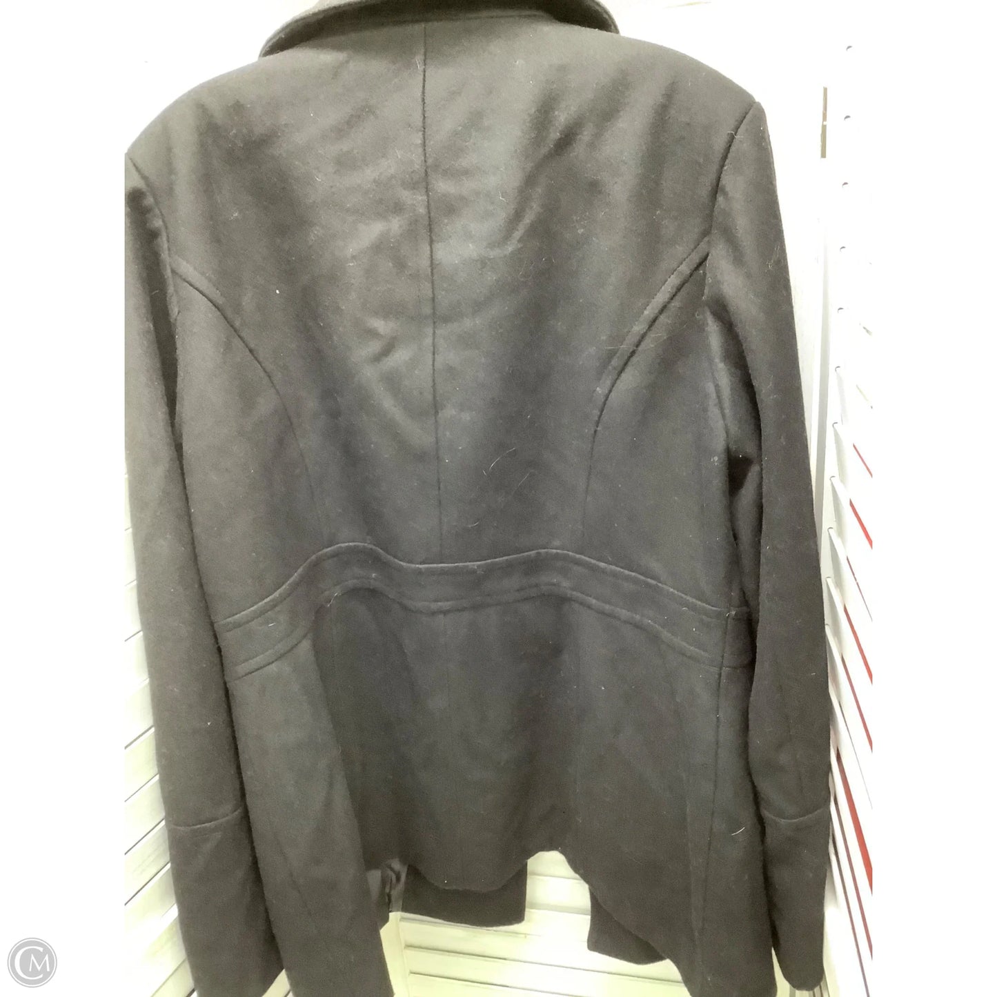 Coat Peacoat By Michael By Michael Kors In Black, Size: L