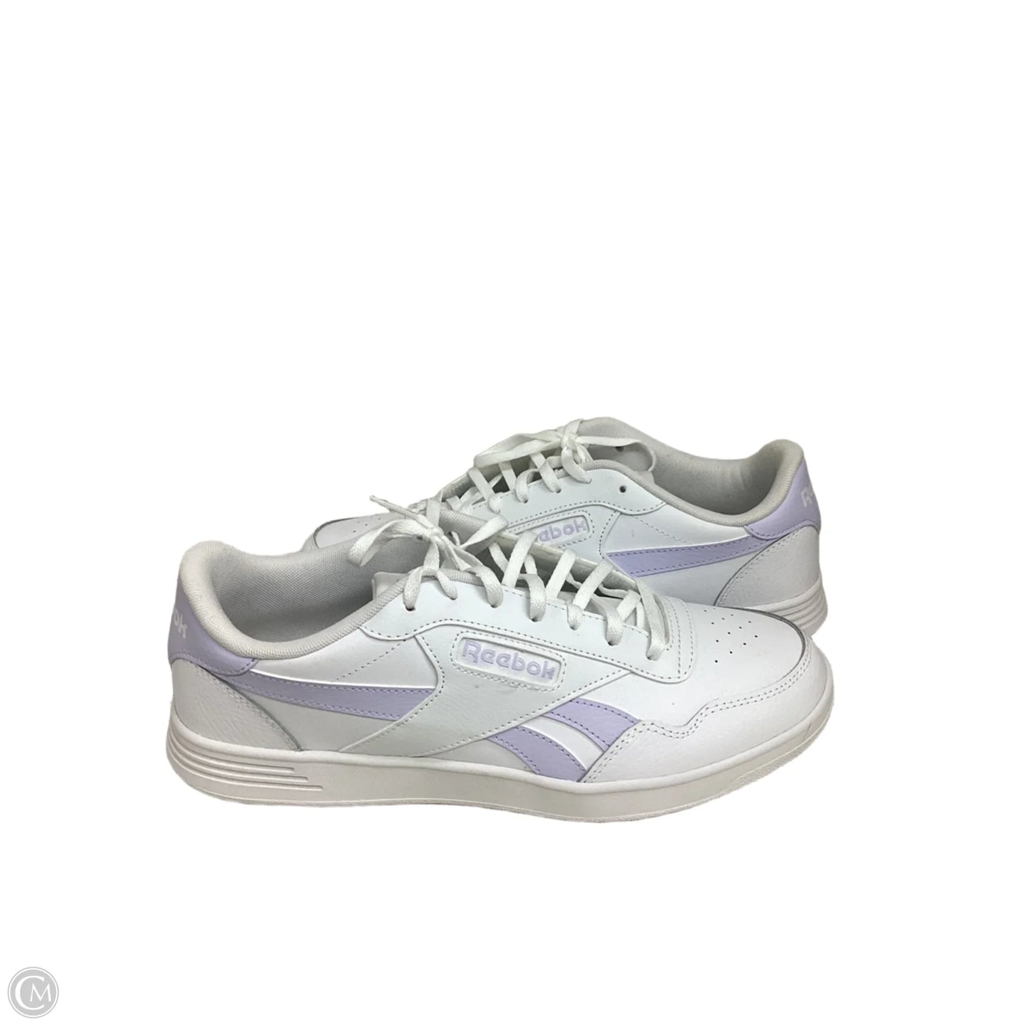 Shoes Flats By Reebok In Purple & White, Size: 11