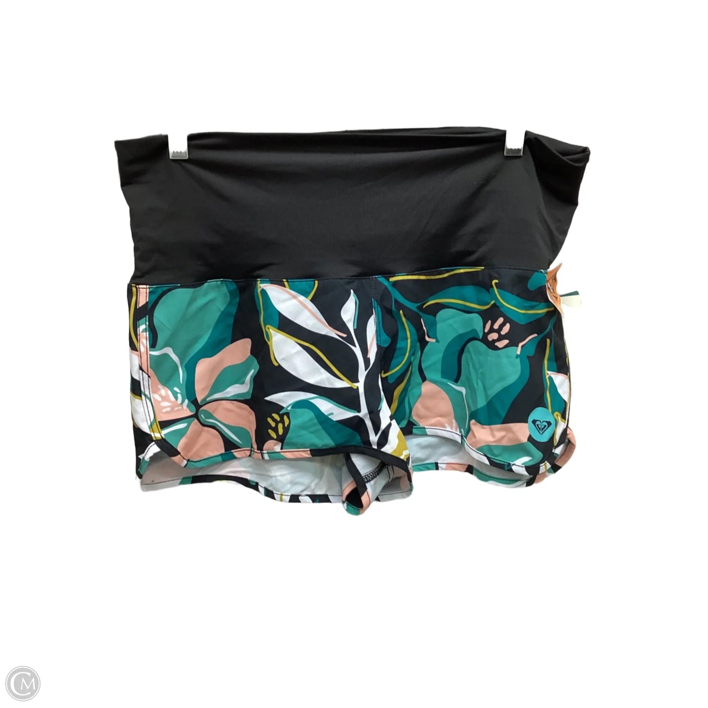 Swimsuit Bottom By Roxy In Tropical Print, Size: M