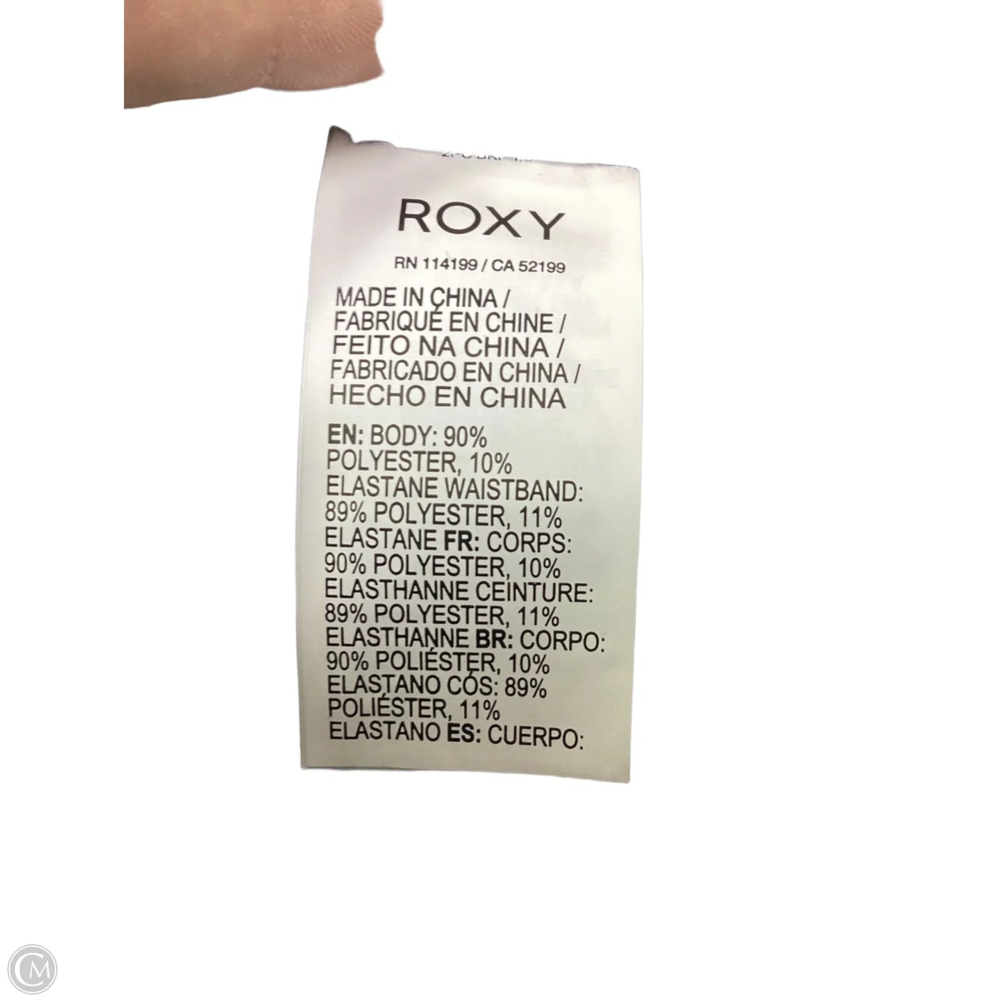 Swimsuit Bottom By Roxy In Tropical Print, Size: M