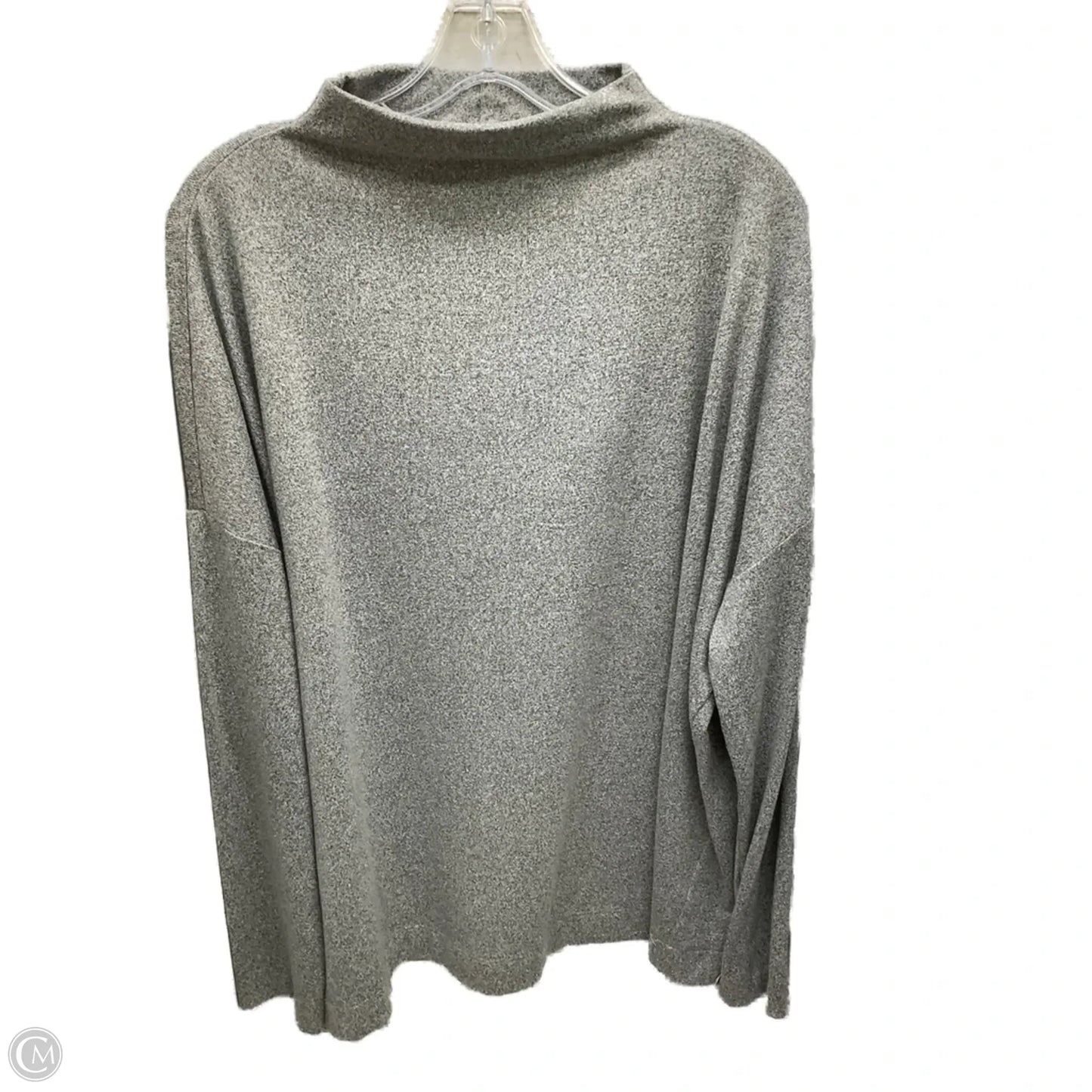 Top Long Sleeve By Loft In Grey, Size: Xl