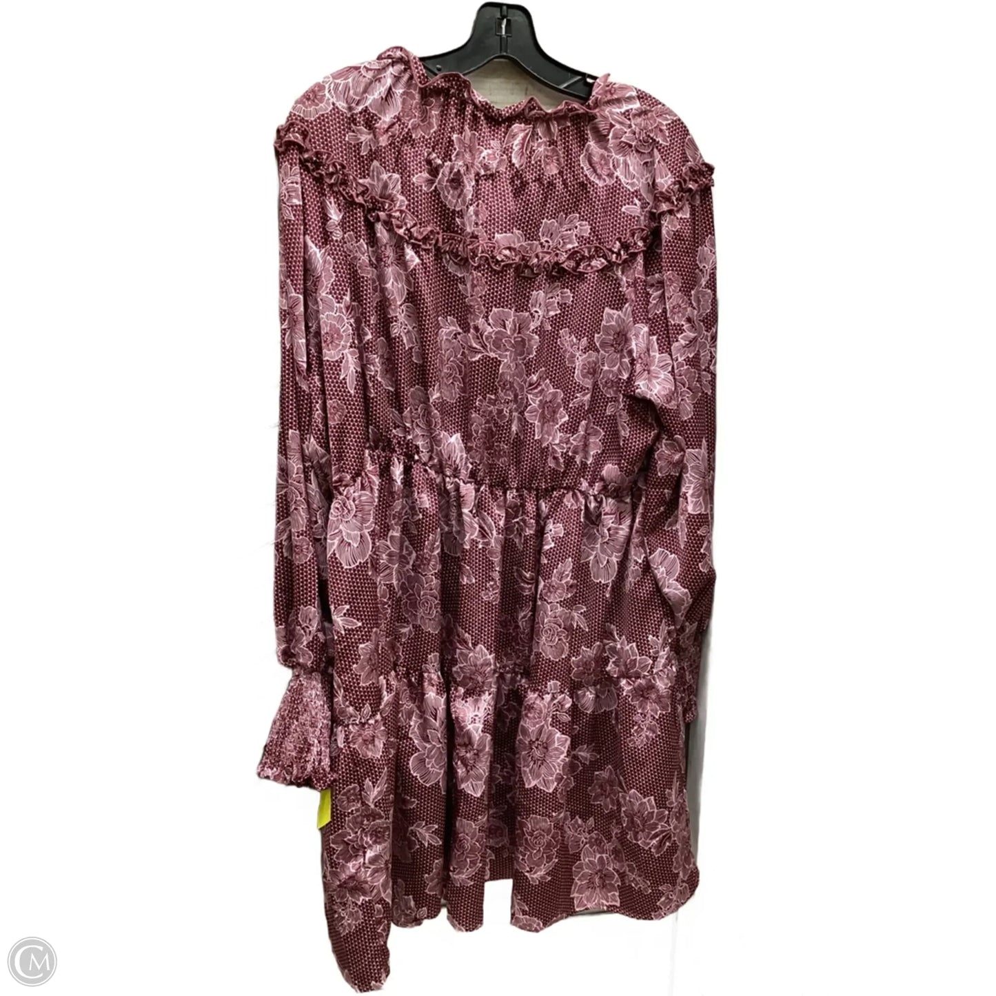 Dress Casual Midi By Eloquii In Floral Print, Size: 14