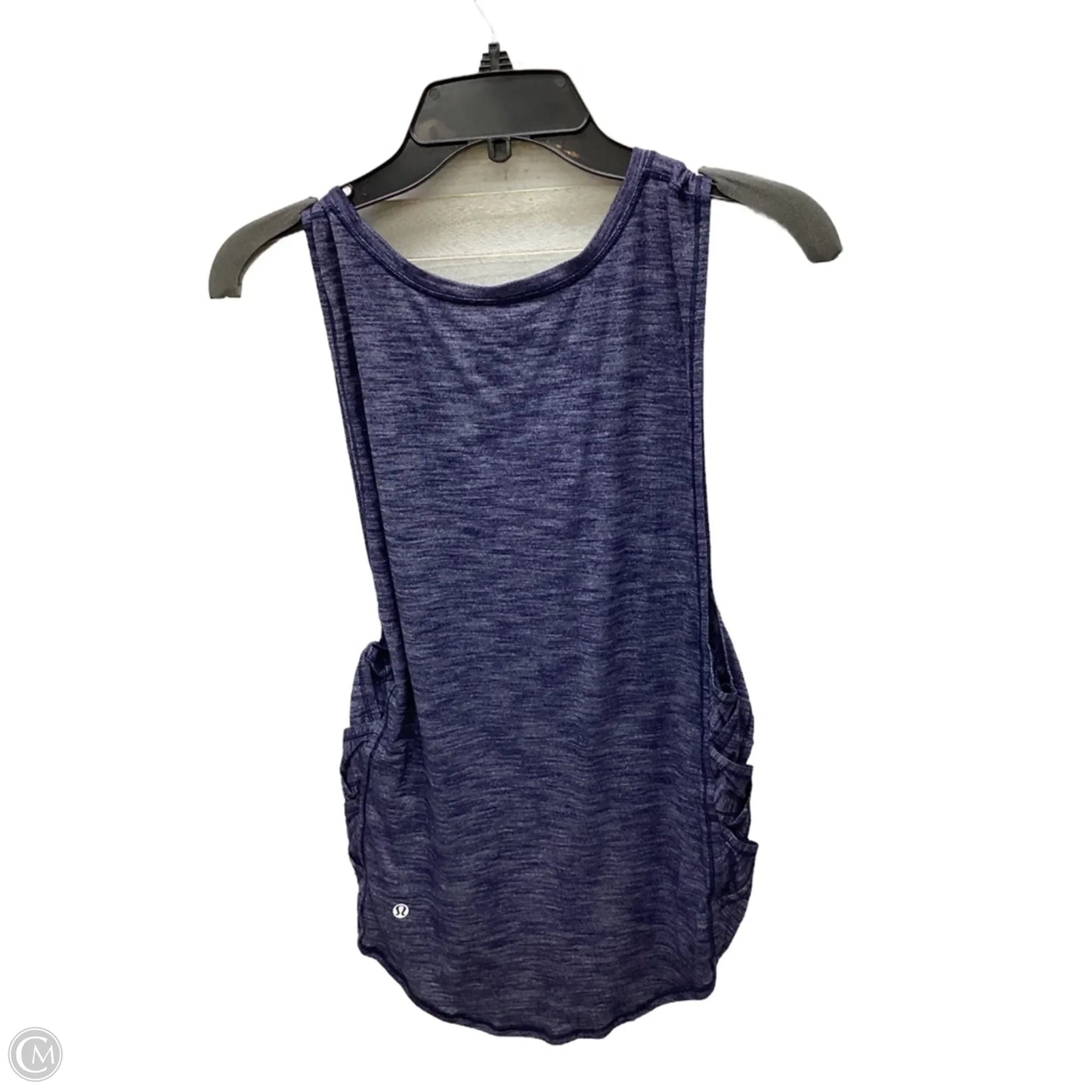 Athletic Tank Top By Lululemon In Blue, Size: M