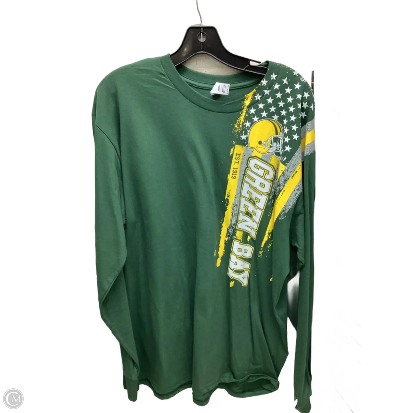 Top Long Sleeve By Clothes Mentor In Green, Size: Xl