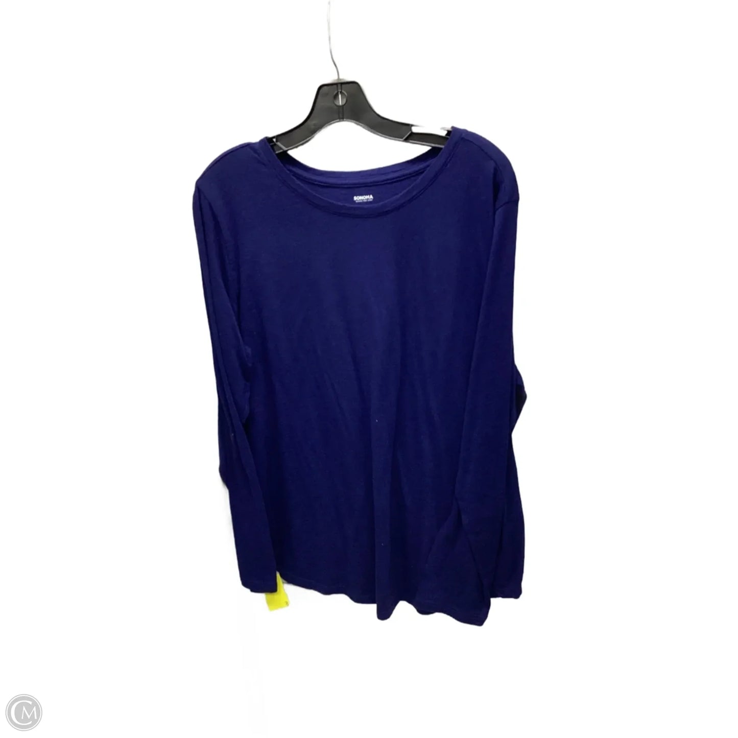 Top Long Sleeve By Old Navy In Purple, Size: Xl