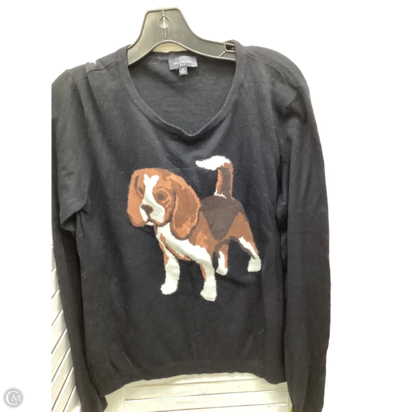 Top Long Sleeve By Limited In Black, Size: M