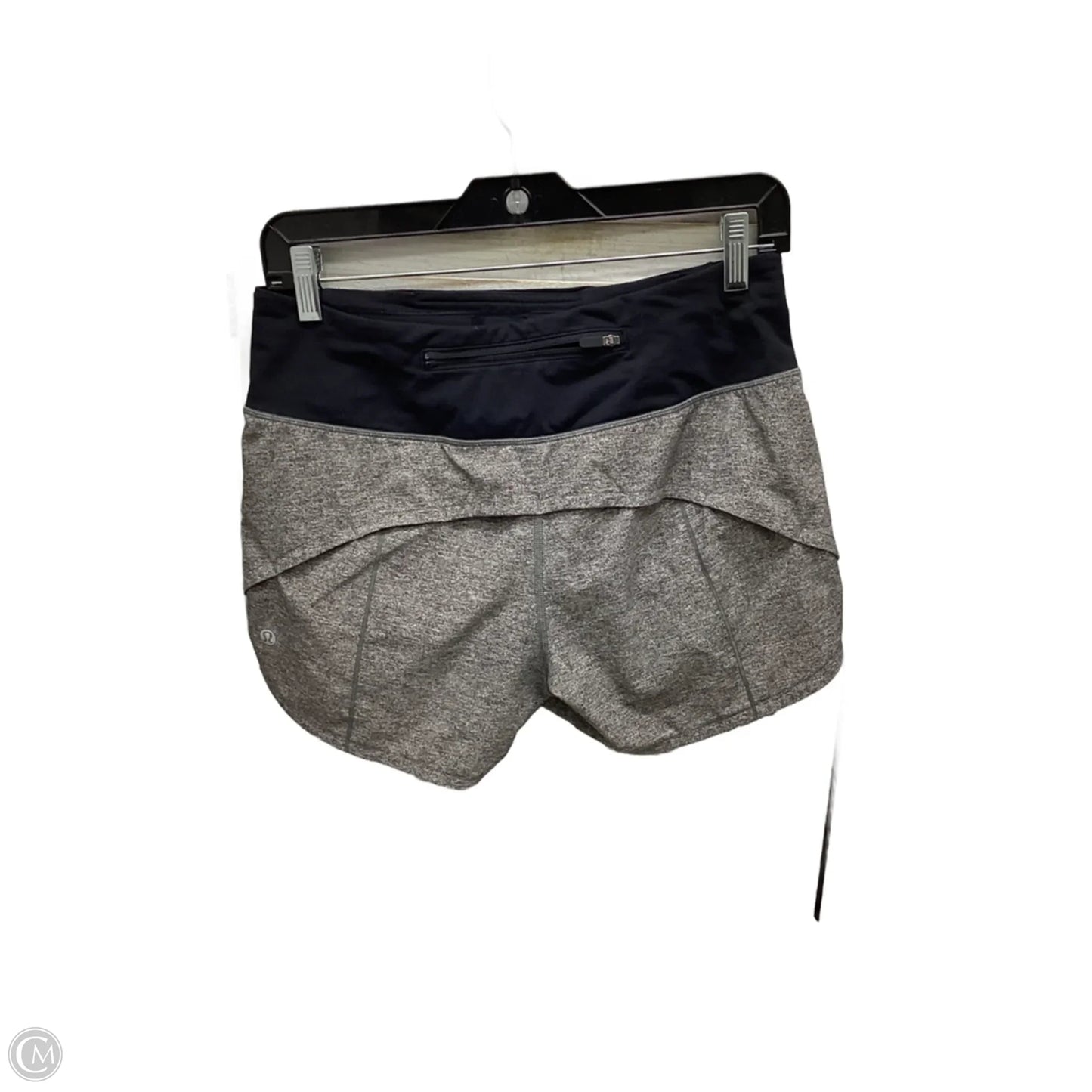 Athletic Shorts By Lululemon In Grey, Size: 6