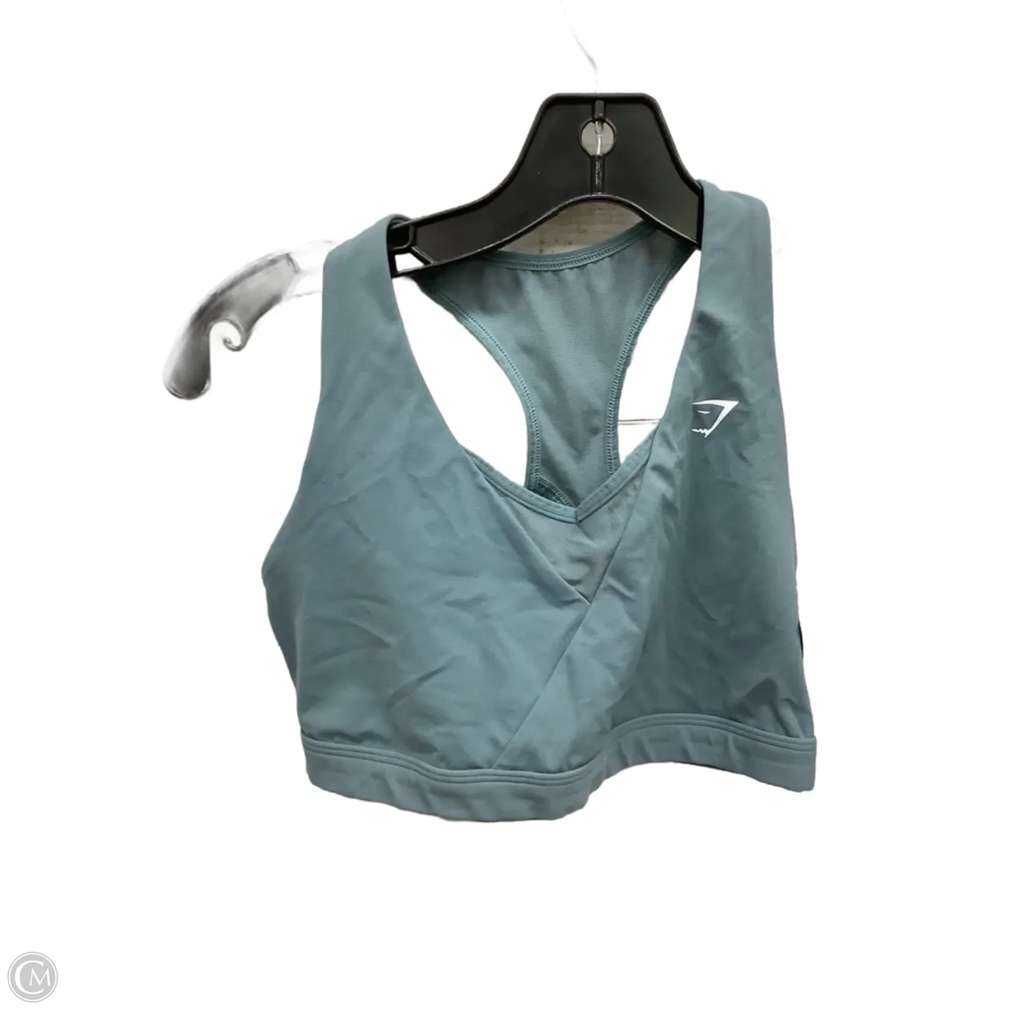 Athletic Bra By Gym Shark In Teal, Size: 8