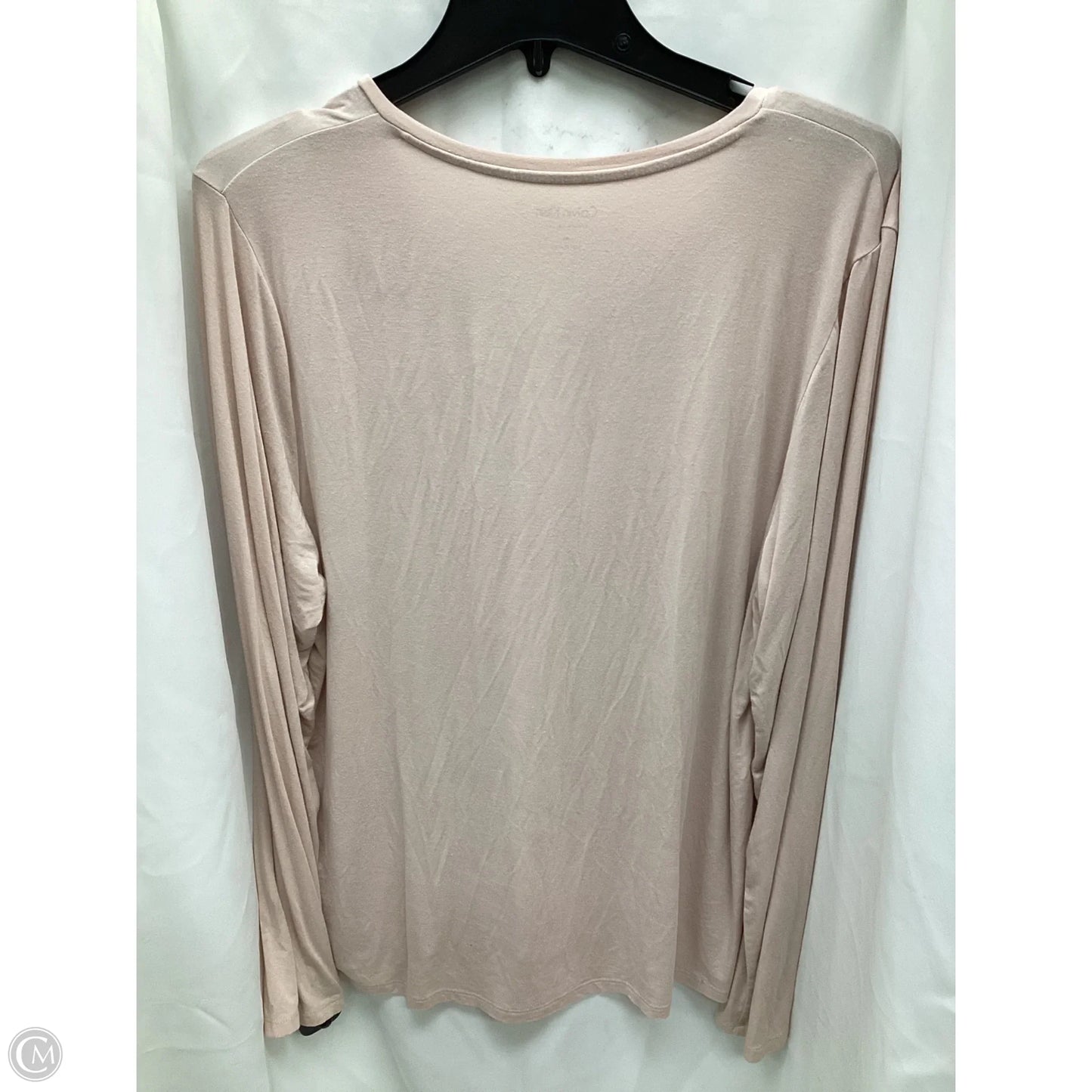 Top Long Sleeve By Calvin Klein In Pink, Size: Xl