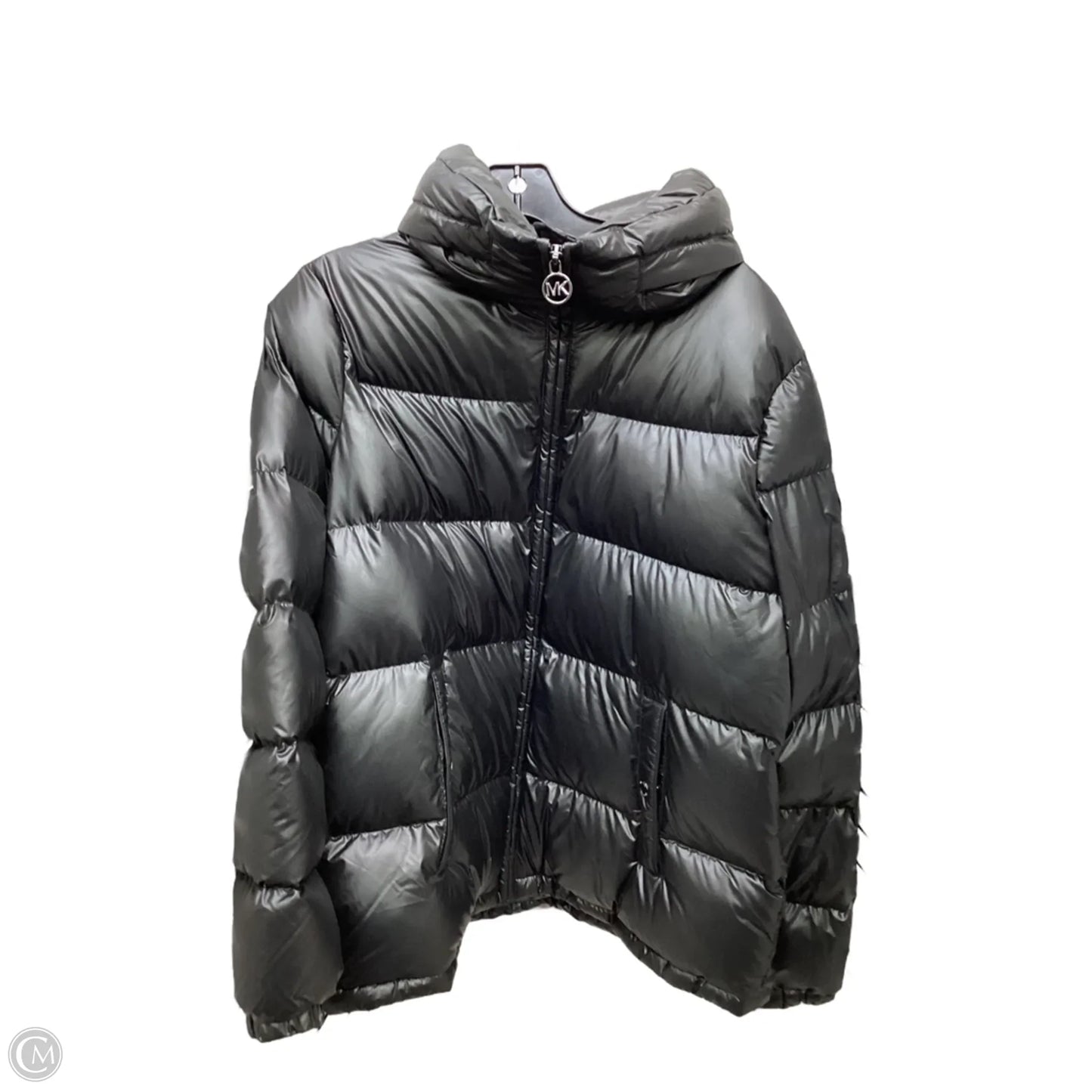 Coat Puffer & Quilted By Michael By Michael Kors In Black, Size: L