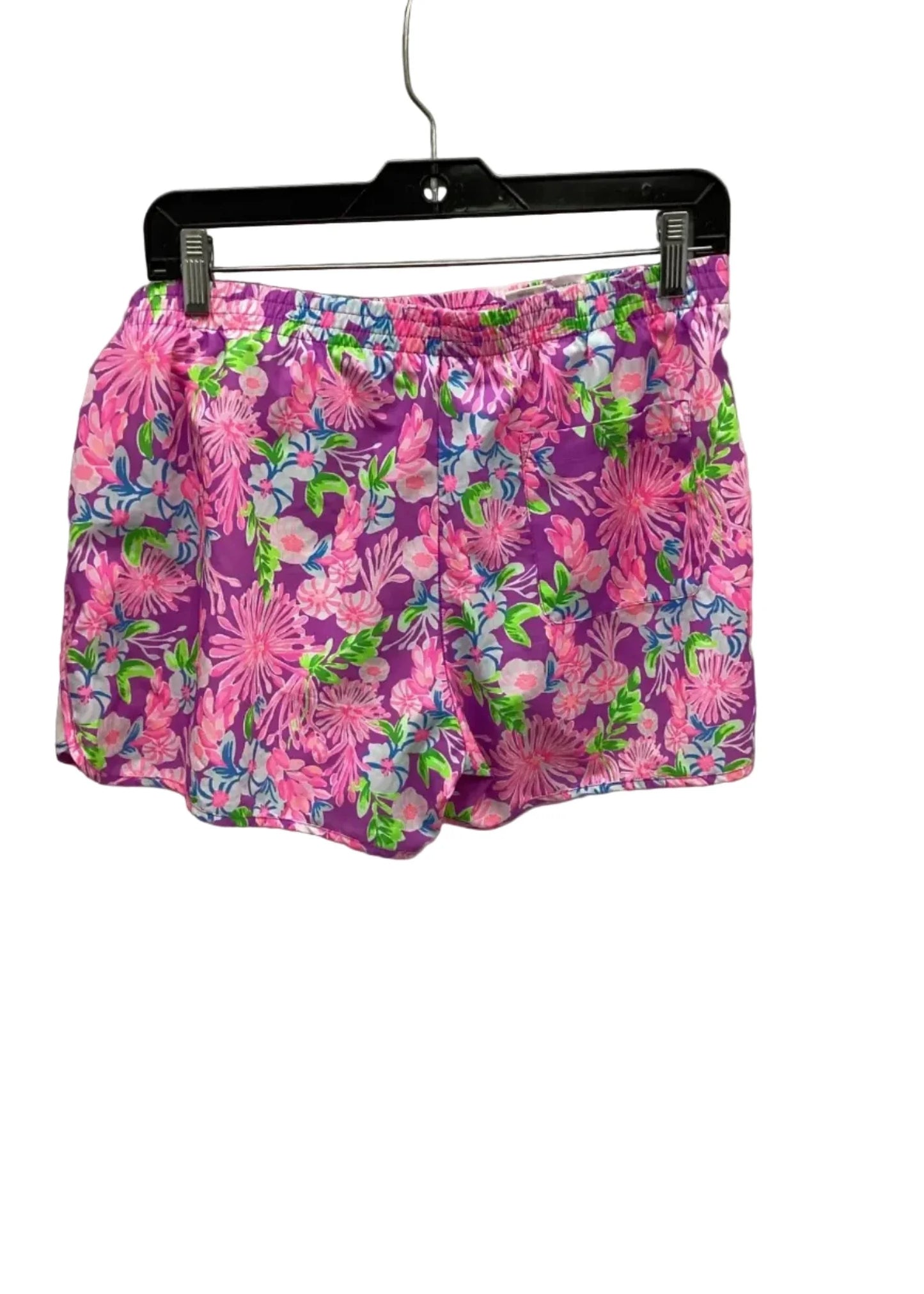 Shorts Designer By Lilly Pulitzer In Floral Print, Size: L