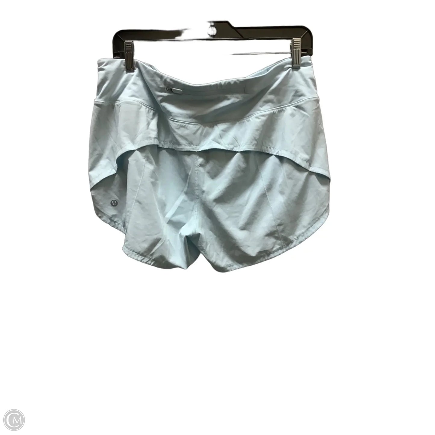 Athletic Shorts By Lululemon In Aqua, Size: 10