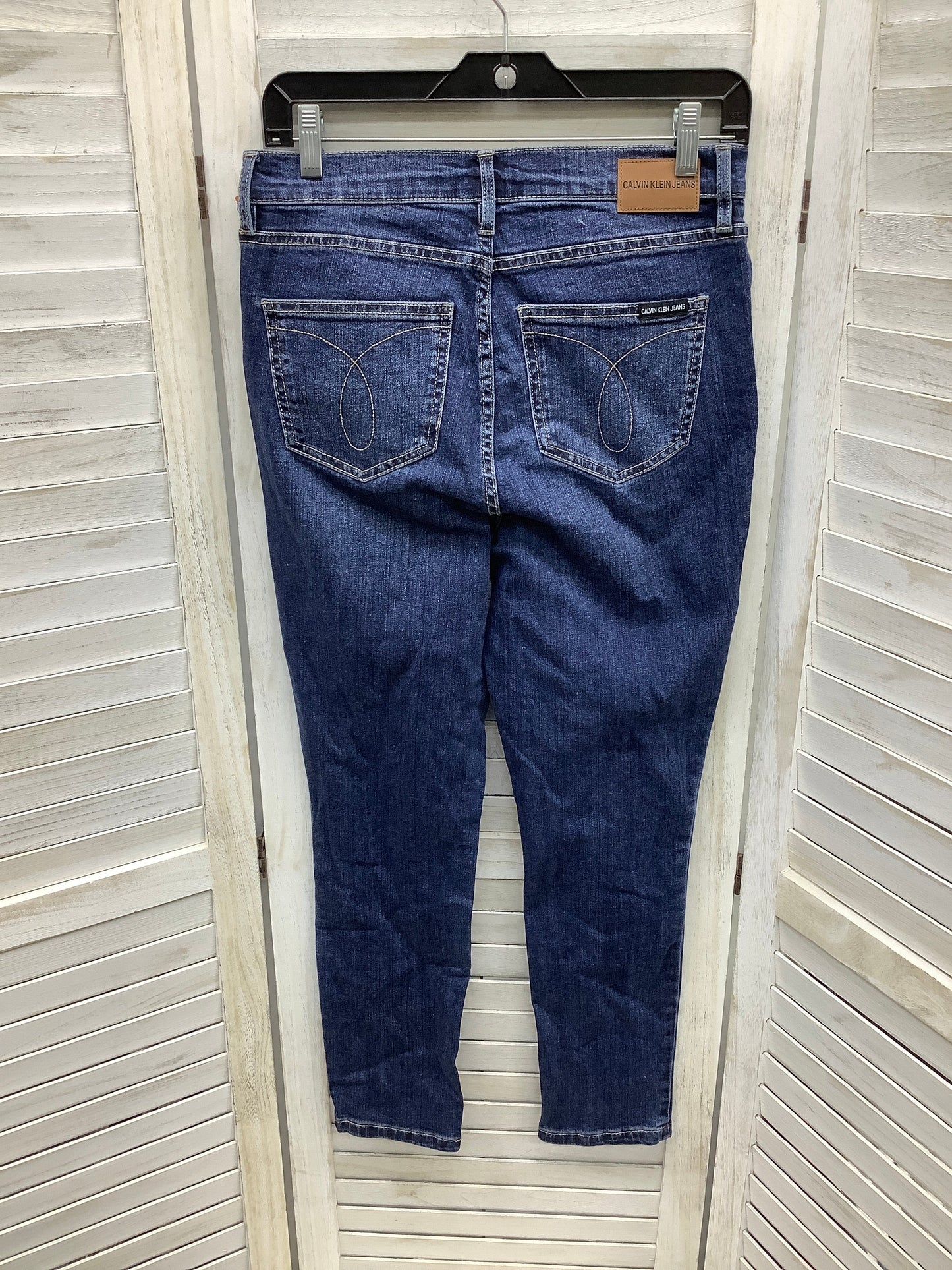 Jeans Skinny By Calvin Klein Size: 8