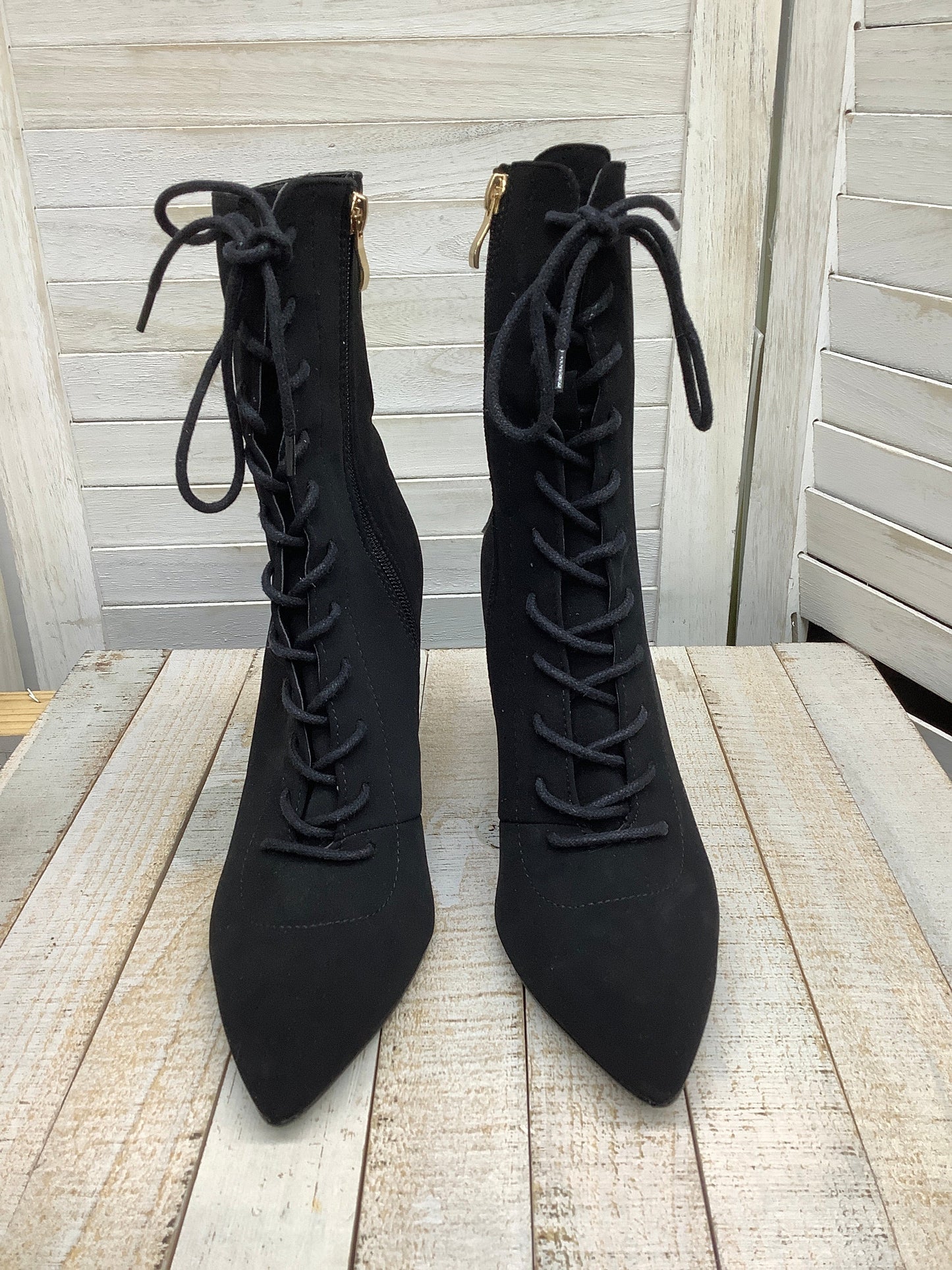 Boots Ankle Heels By Express Size: 8