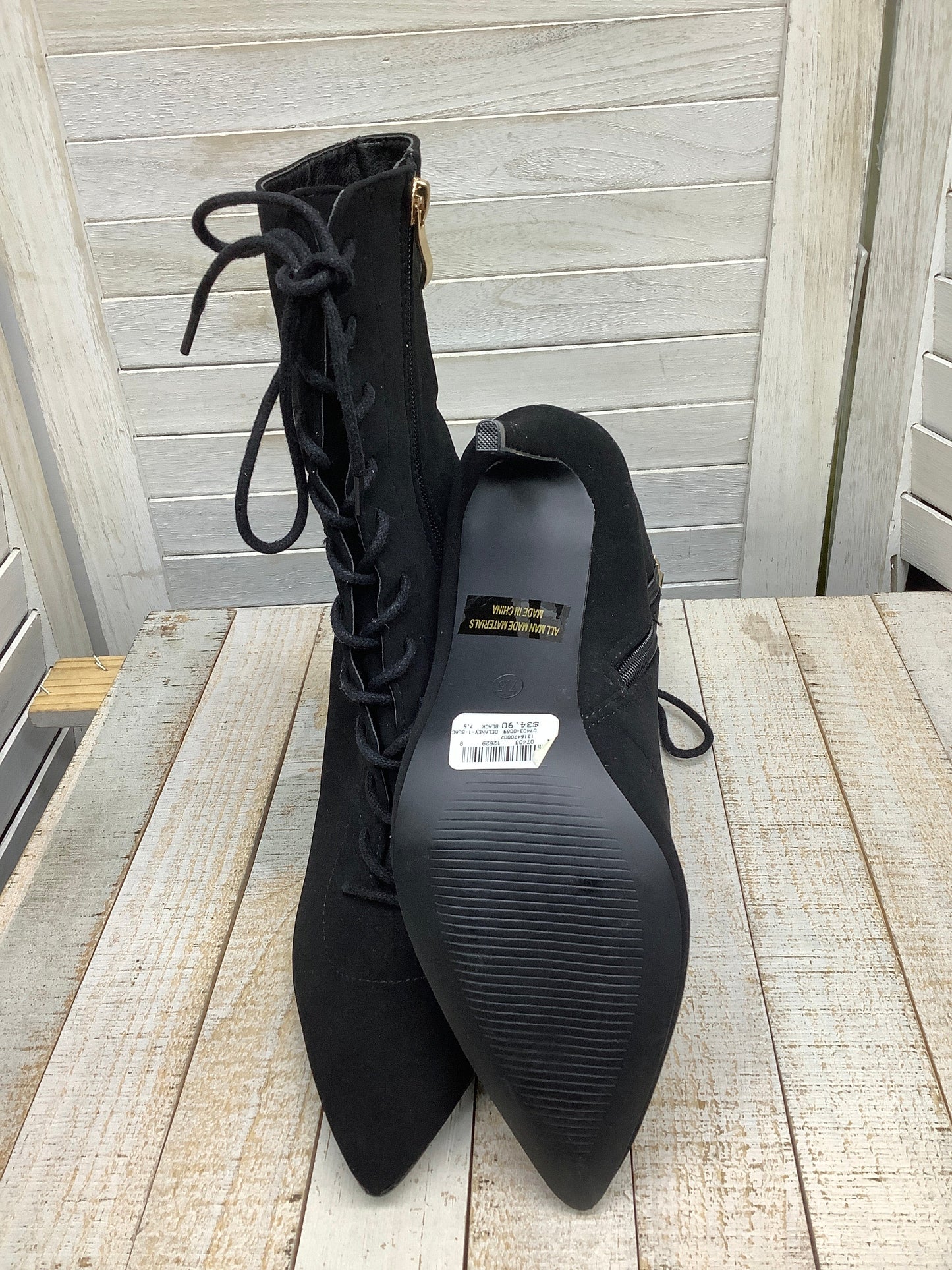 Boots Ankle Heels By Express Size: 8