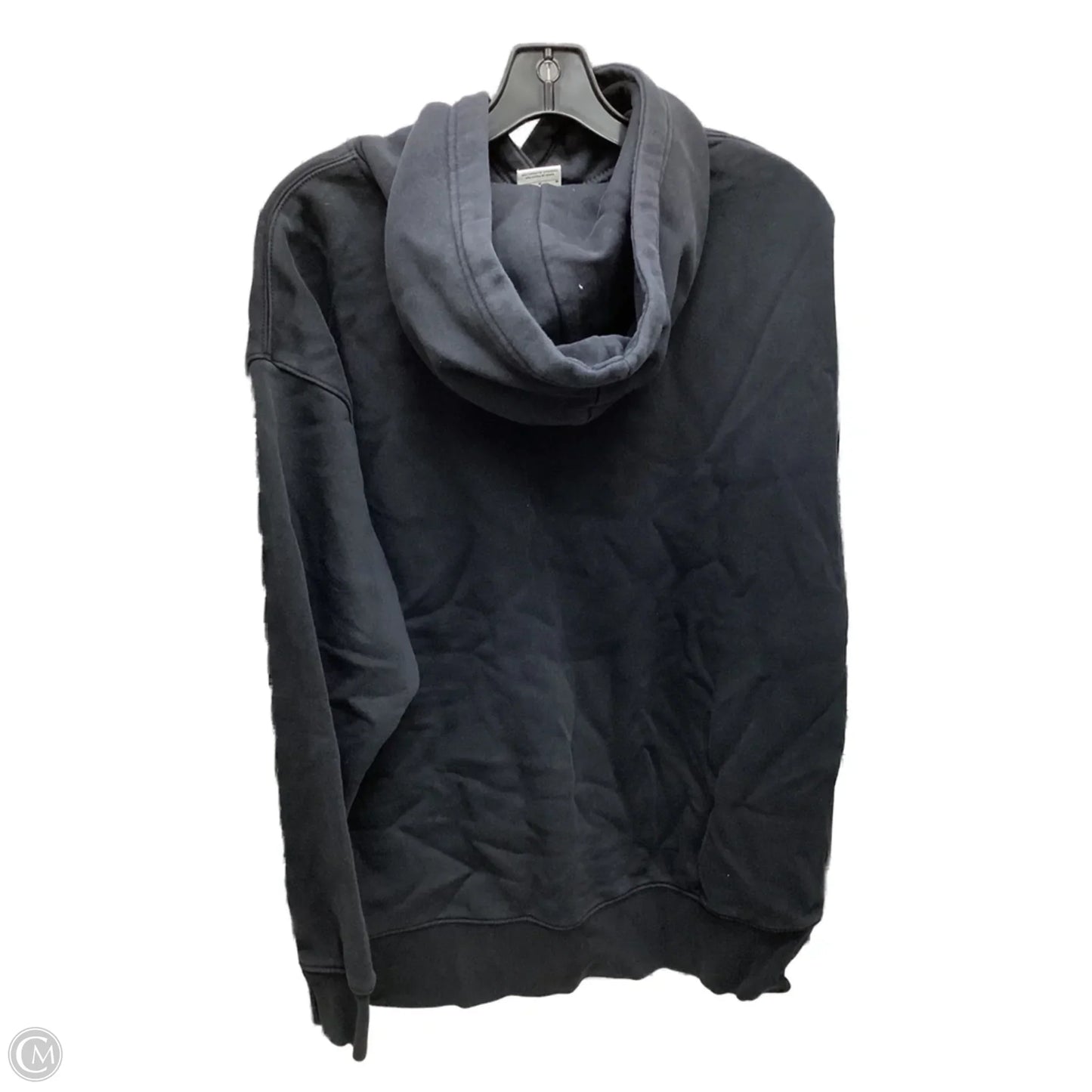 Sweatshirt Hoodie By Nike In Black, Size: M